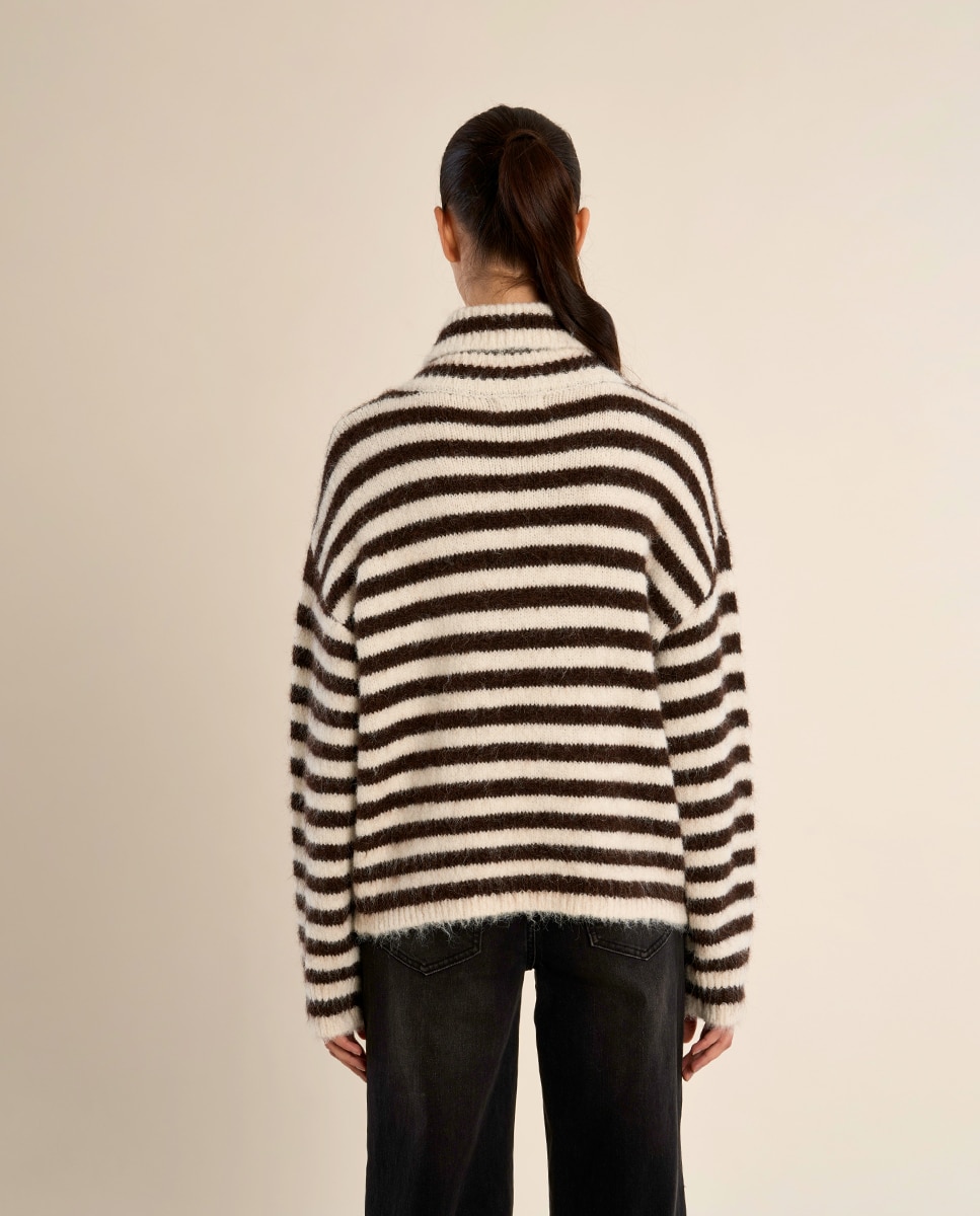 Imagen 4 de Jersey de mujer de manga larga con estampado - Molly Bracken - Crudo Crudo