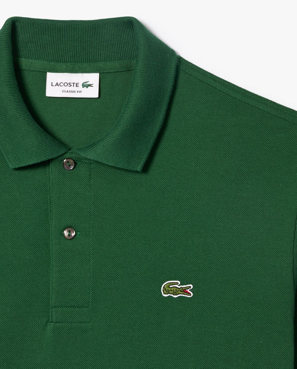 Polo de hombre original de corte clásico de manga corta - Lacoste - Verde oscuro Verde oscuro-5