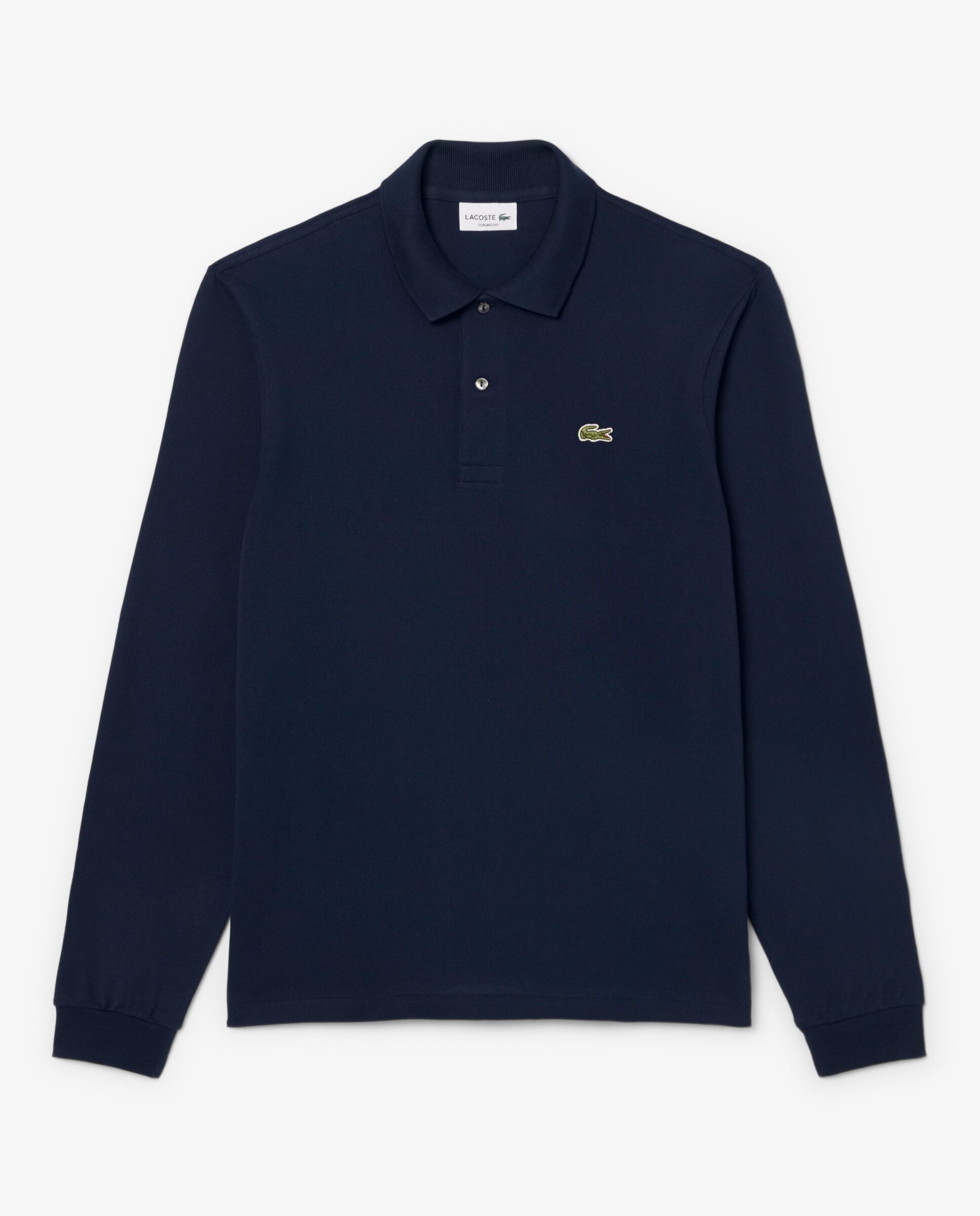 Polo de hombre de corte clásico de manga larga - Lacoste - Azul marino Azul marino-4