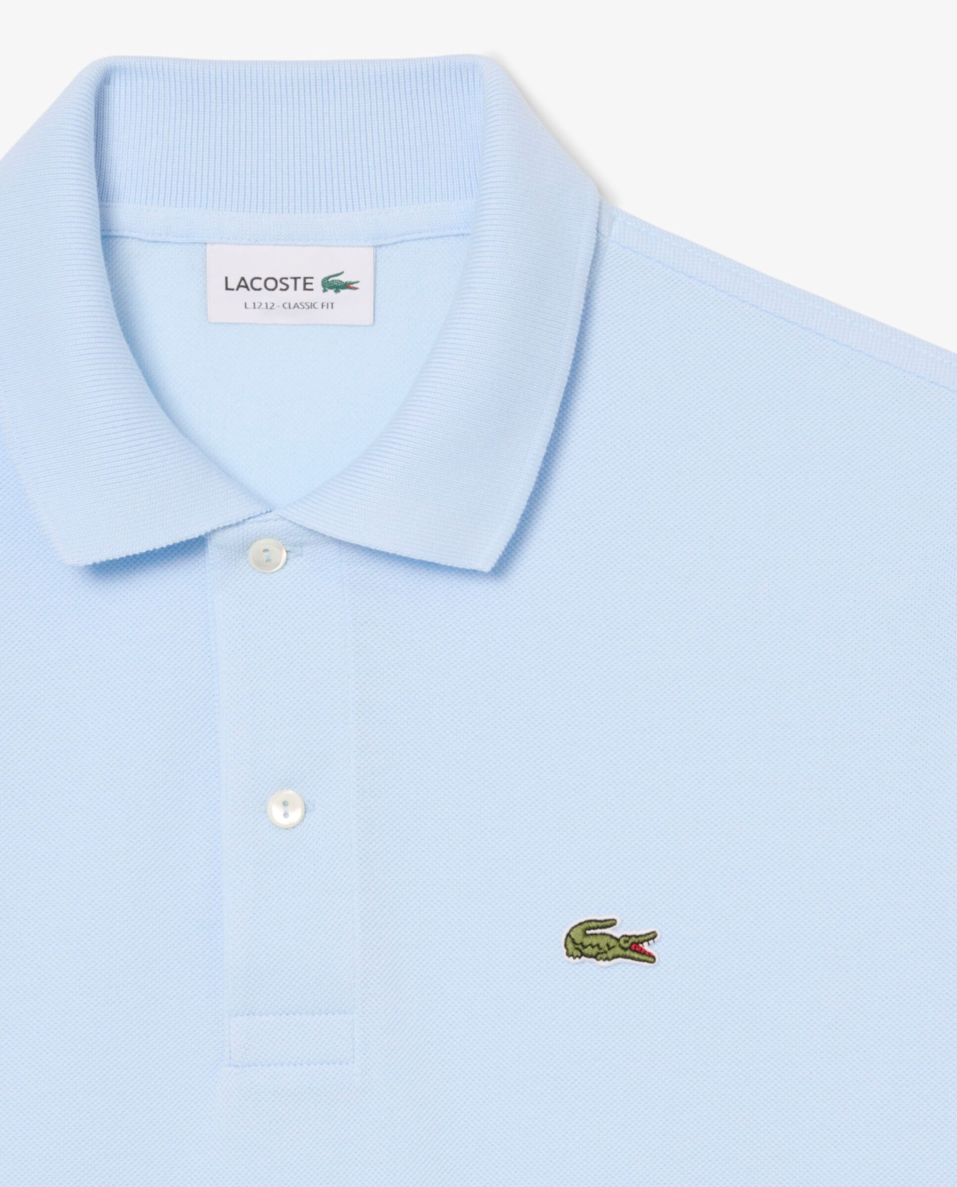 Imagen 5 de Polo de hombre original de corte clásico de manga corta - Lacoste - Azul claro Azul claro