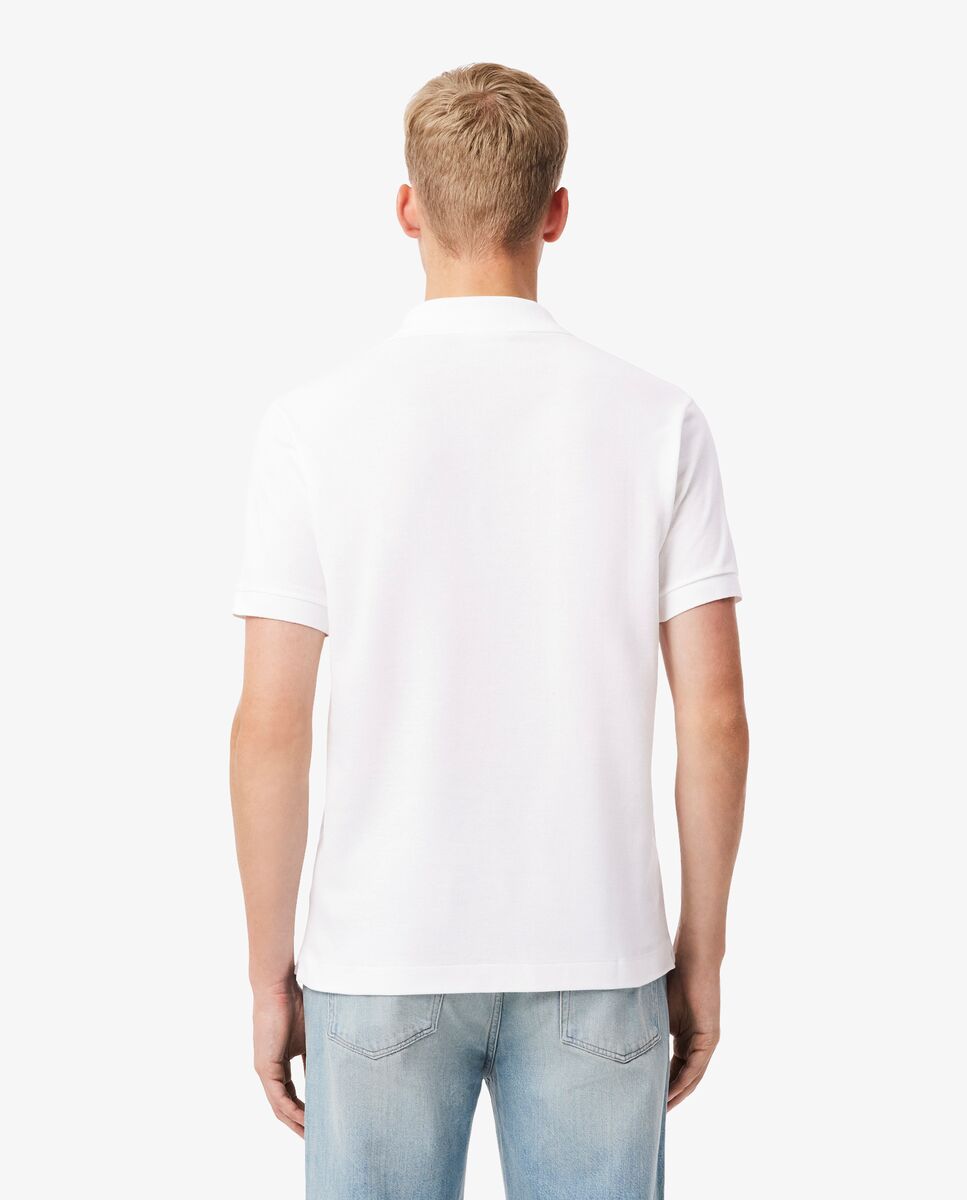 Polo de hombre original de corte clásico de manga corta - Lacoste - Azul celeste Blanco-2