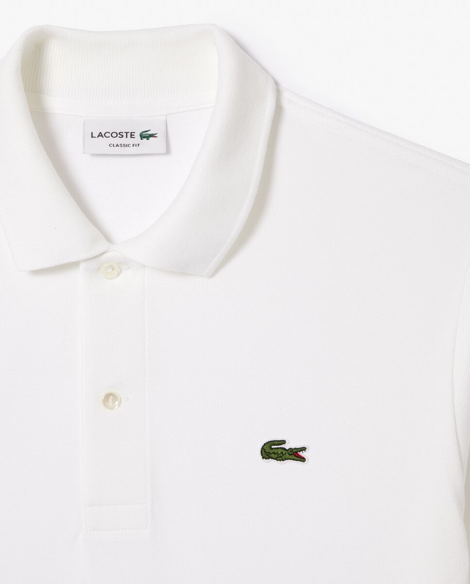 Polo de hombre original de corte clásico de manga corta - Lacoste - Azul celeste Blanco-5