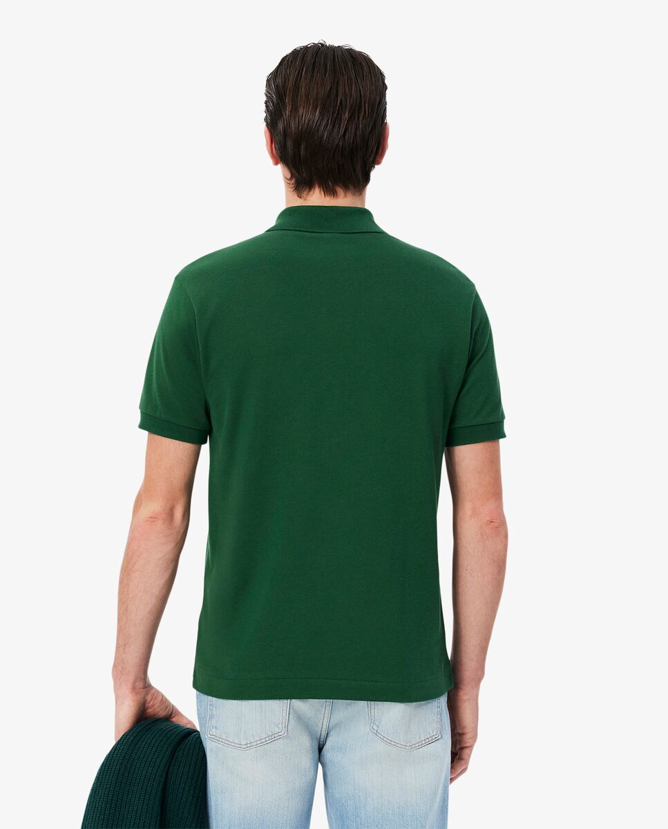 Polo de hombre original de corte clásico de manga corta - Lacoste - Verde anticuario Verde anticuario-2