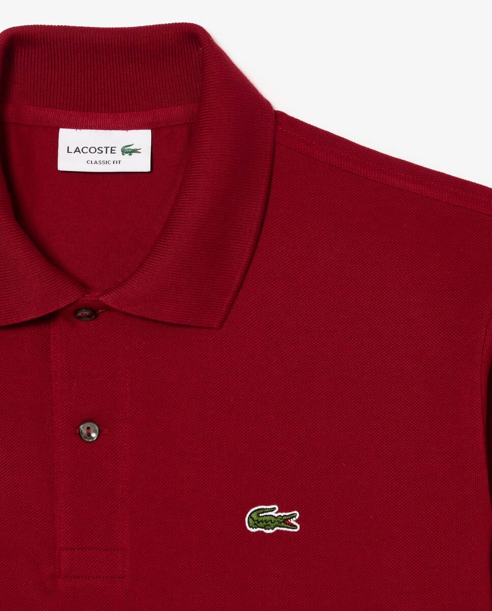 Polo de hombre original de corte clásico de manga corta - Lacoste - Burdeos Burdeos-5