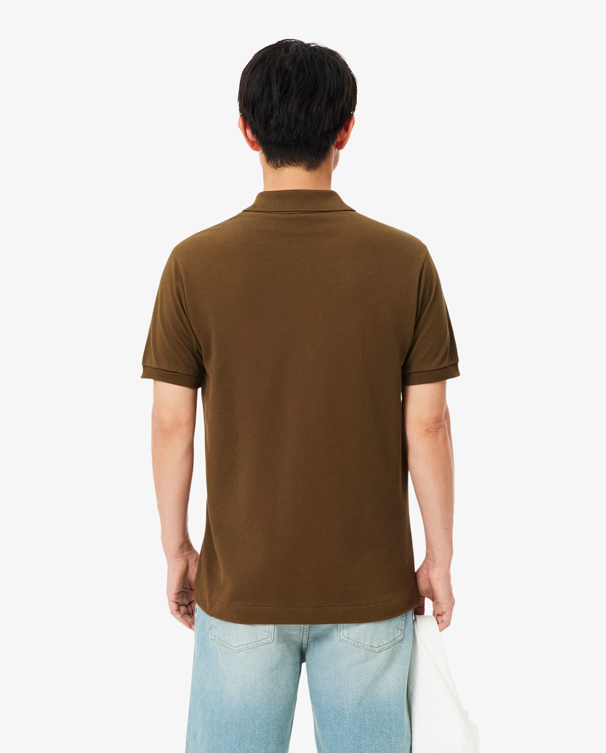 Polo de hombre original de corte clásico de manga corta - Lacoste - Nuez Nuez-2