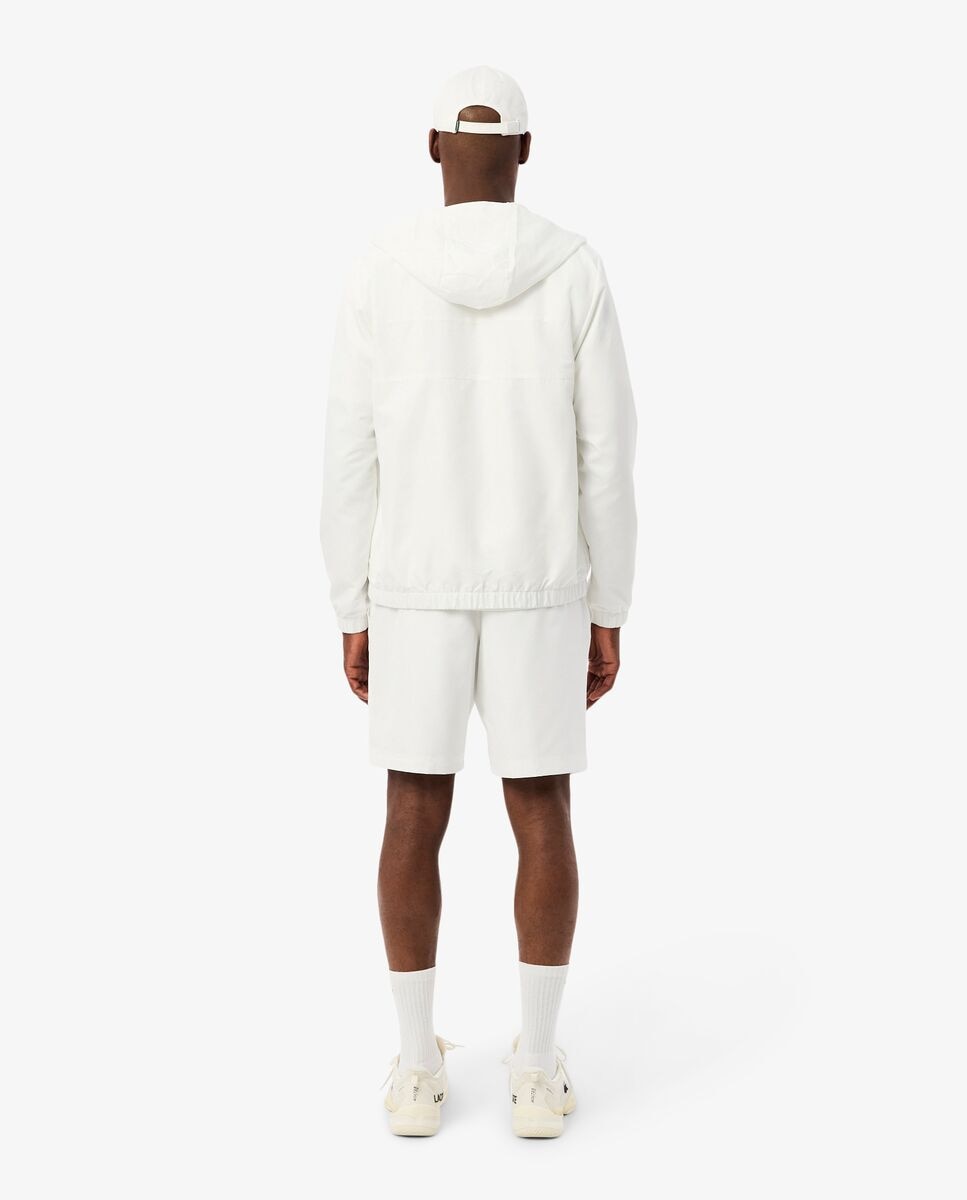 Pantalón de hombre corto de tenis de tafetán de rombos ligero - Lacoste - Blanco Blanco-2