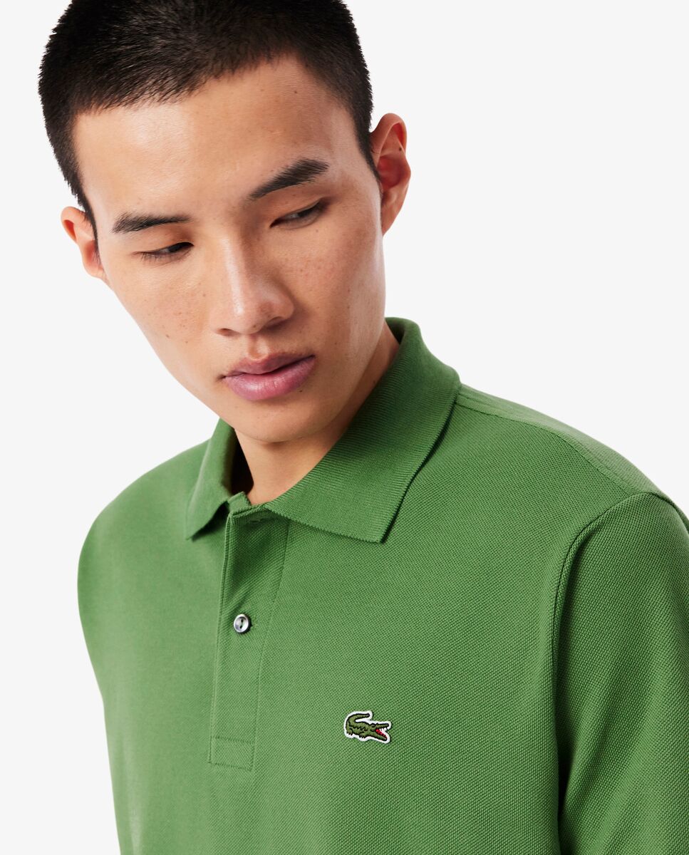 Polo de hombre original de corte clásico de manga corta - Lacoste - Verde Verde-3