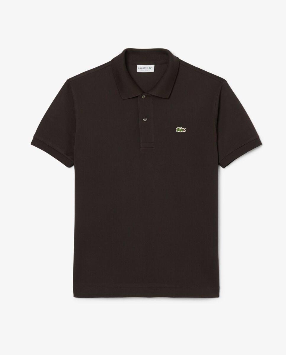 Polo de hombre original de corte clásico de manga corta - Lacoste - Marrón oscuro Marrón oscuro-5