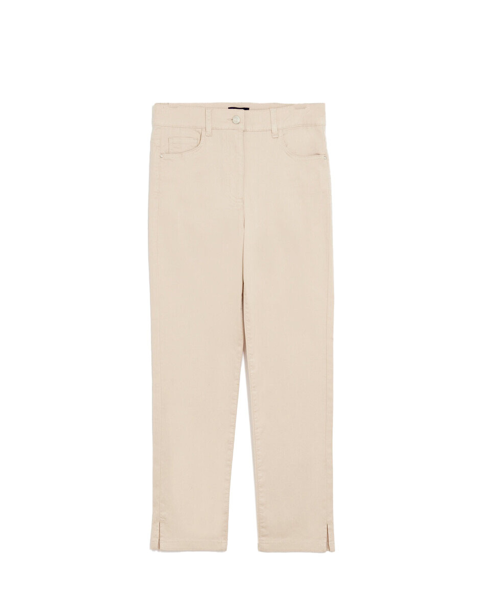 Pantalón de mujer 5 bolsillos skinny estilo 7/8 - Caroll - Beige Beige-4