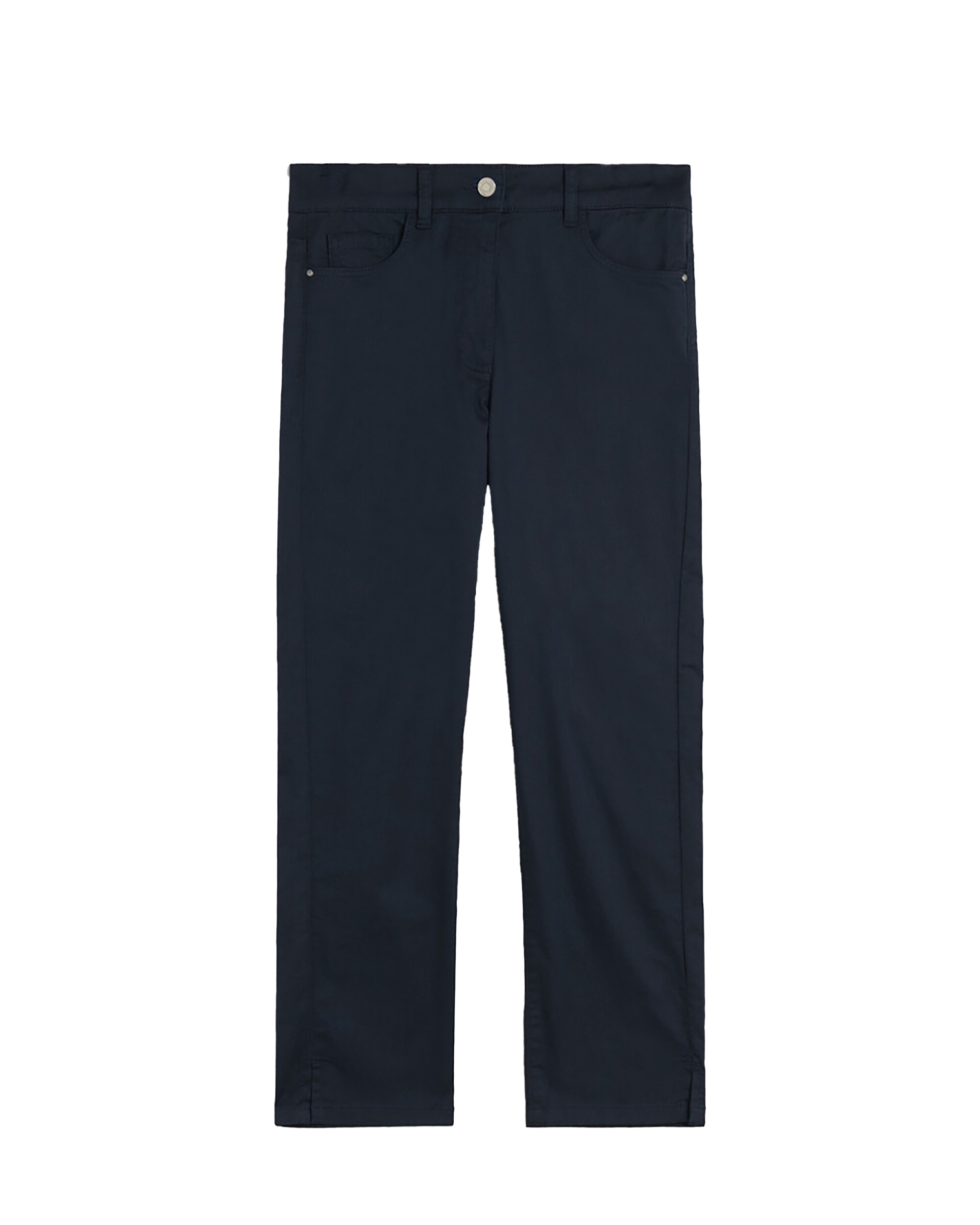 Pantalón pitillo de mujer cropped con 5 bolsillos - Caroll - Negro / Azul Negro / Azul-3