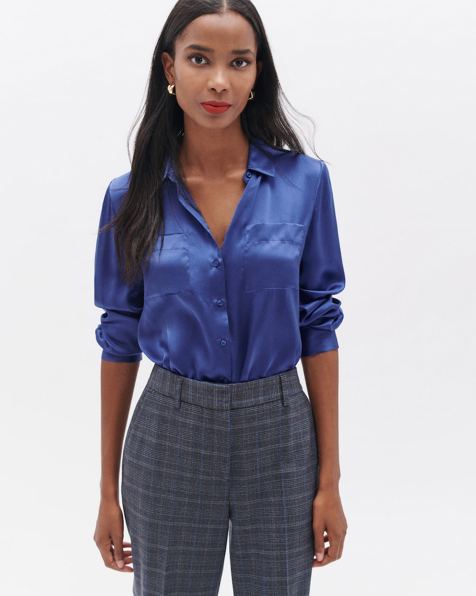 Blusa Satinada Salsa Blusas Mujer CAMISA SATINADA MUJER SALSA