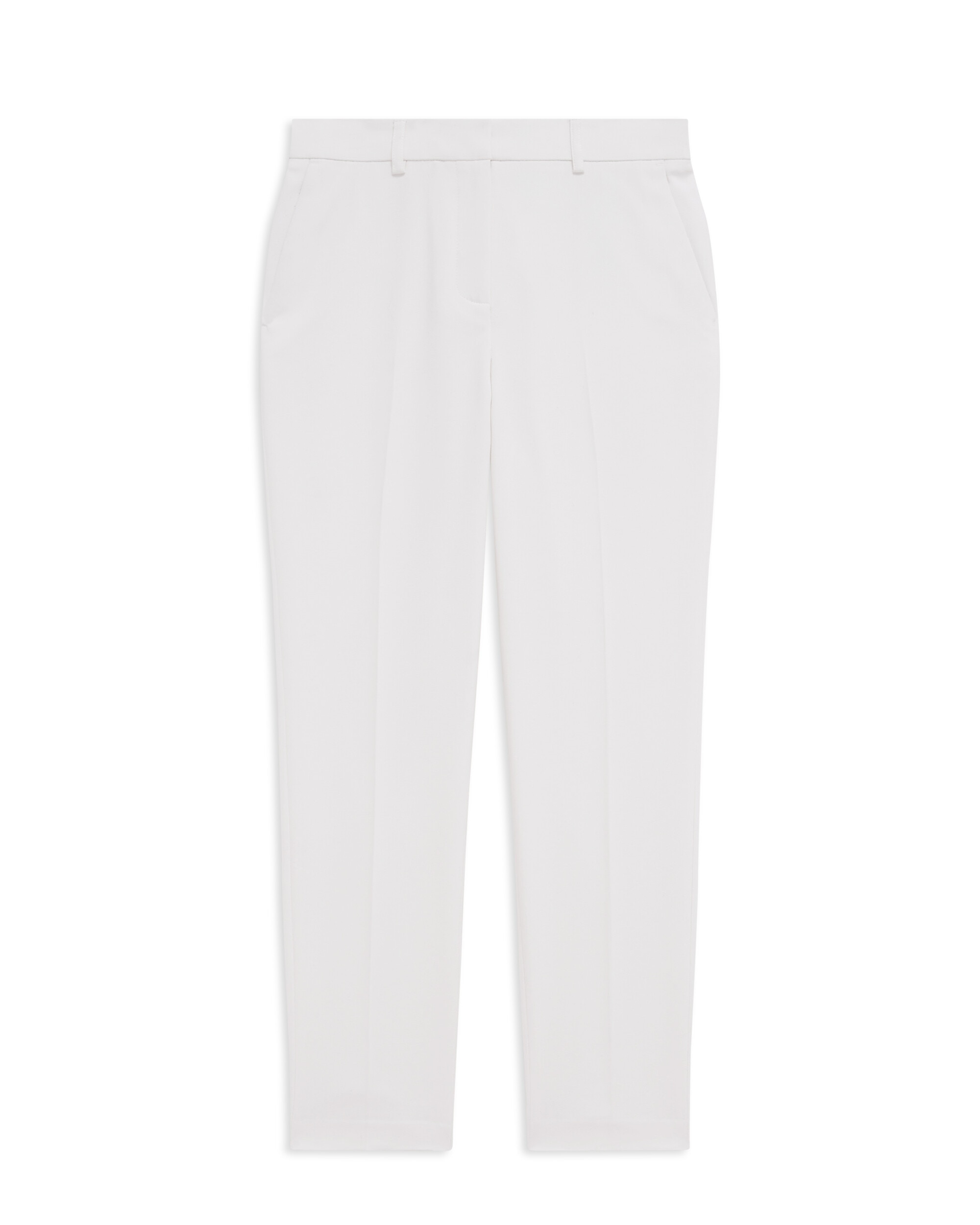 Pantalón de mujer de corte recto con pinza - Caroll - Crudo Crudo-3