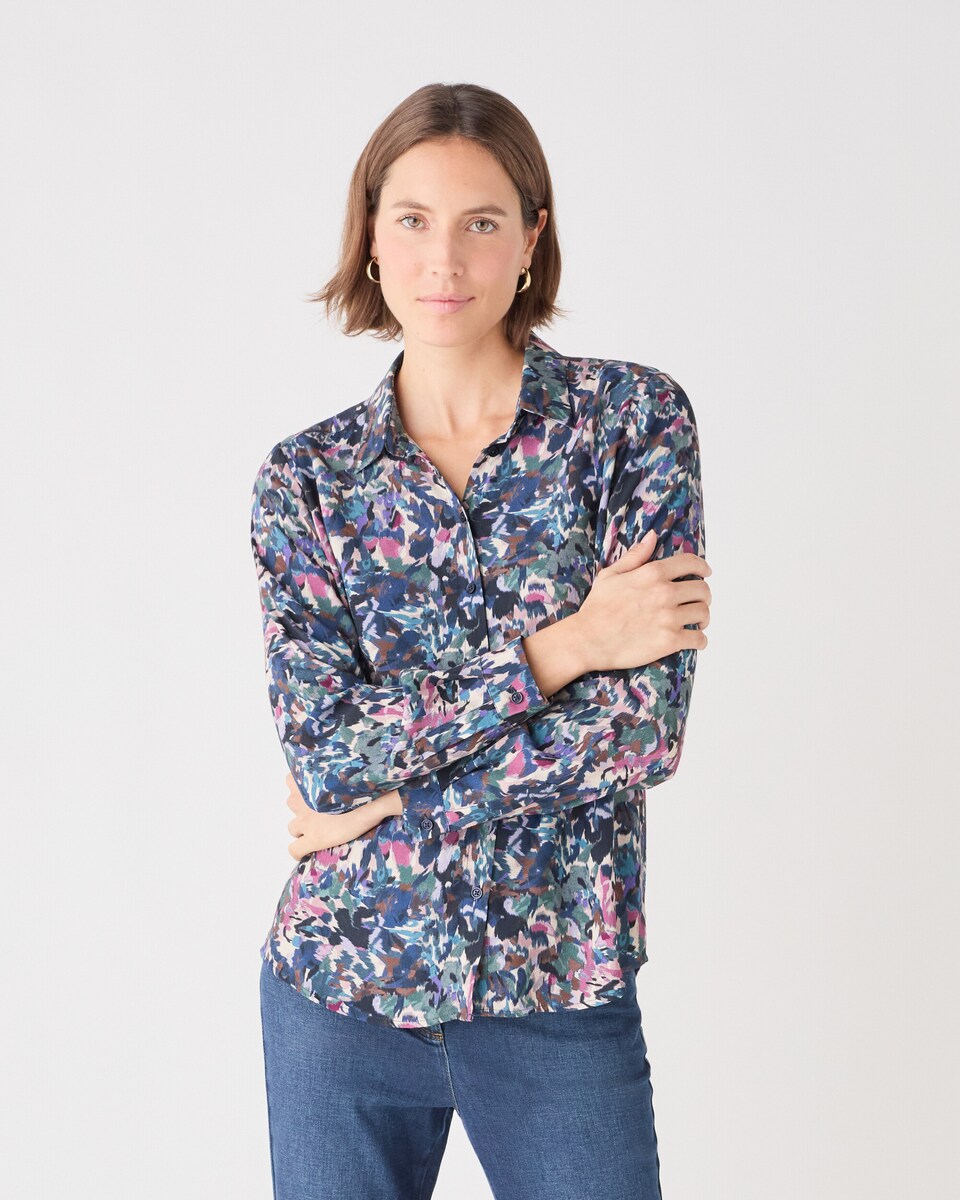 Corte Inglés Blusas Mujer Hipercor Blusa De Mujer Estampada De