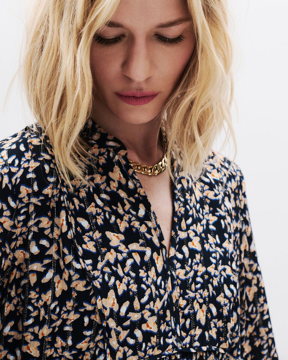 Buscar Vtido Cuello Mao | Moda [search| SHEIN Paña