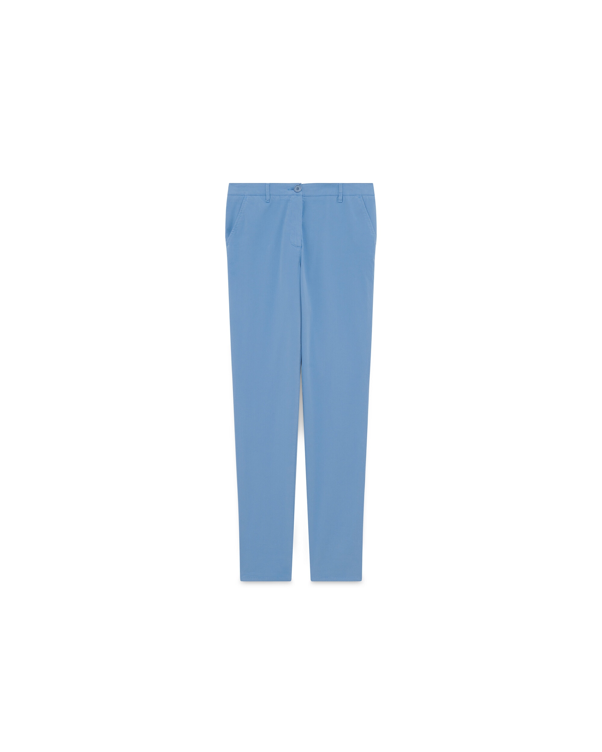 Pantalón de mujer de tiro alto en corte slim - Caroll - Azul marino Azul marino-4