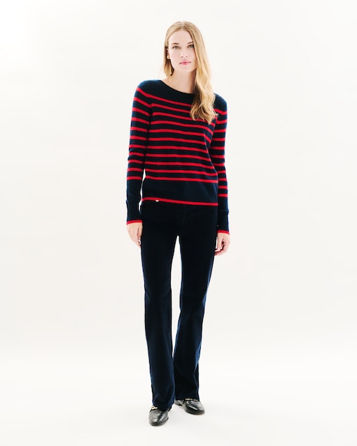 Imagen 0 de Jersey de mujer con manga larga en cashmere 100%