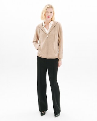 Caroll Pantaloni Neri Taglio Dritto - Eleganza Senza Tempo Per Donna, Da Abbinare A Blazer
