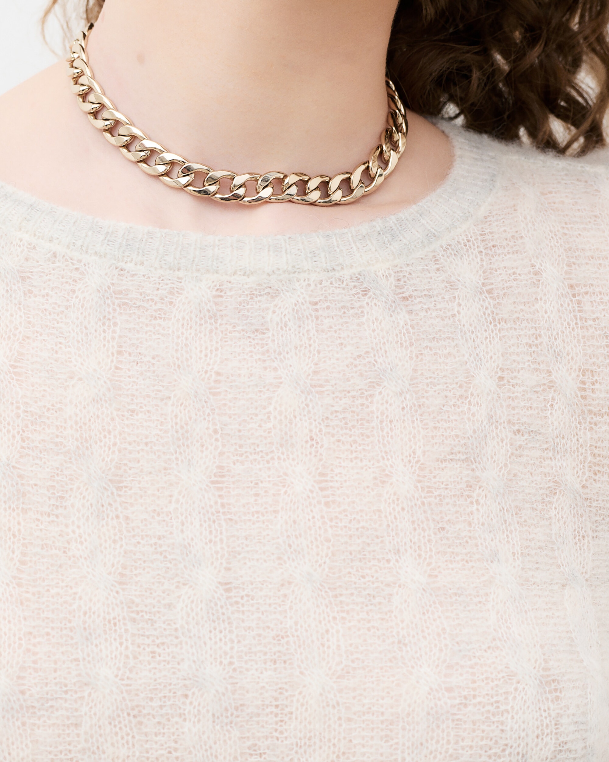 Jersey de mujer con escote redondo - Caroll - Crudo Crudo-3