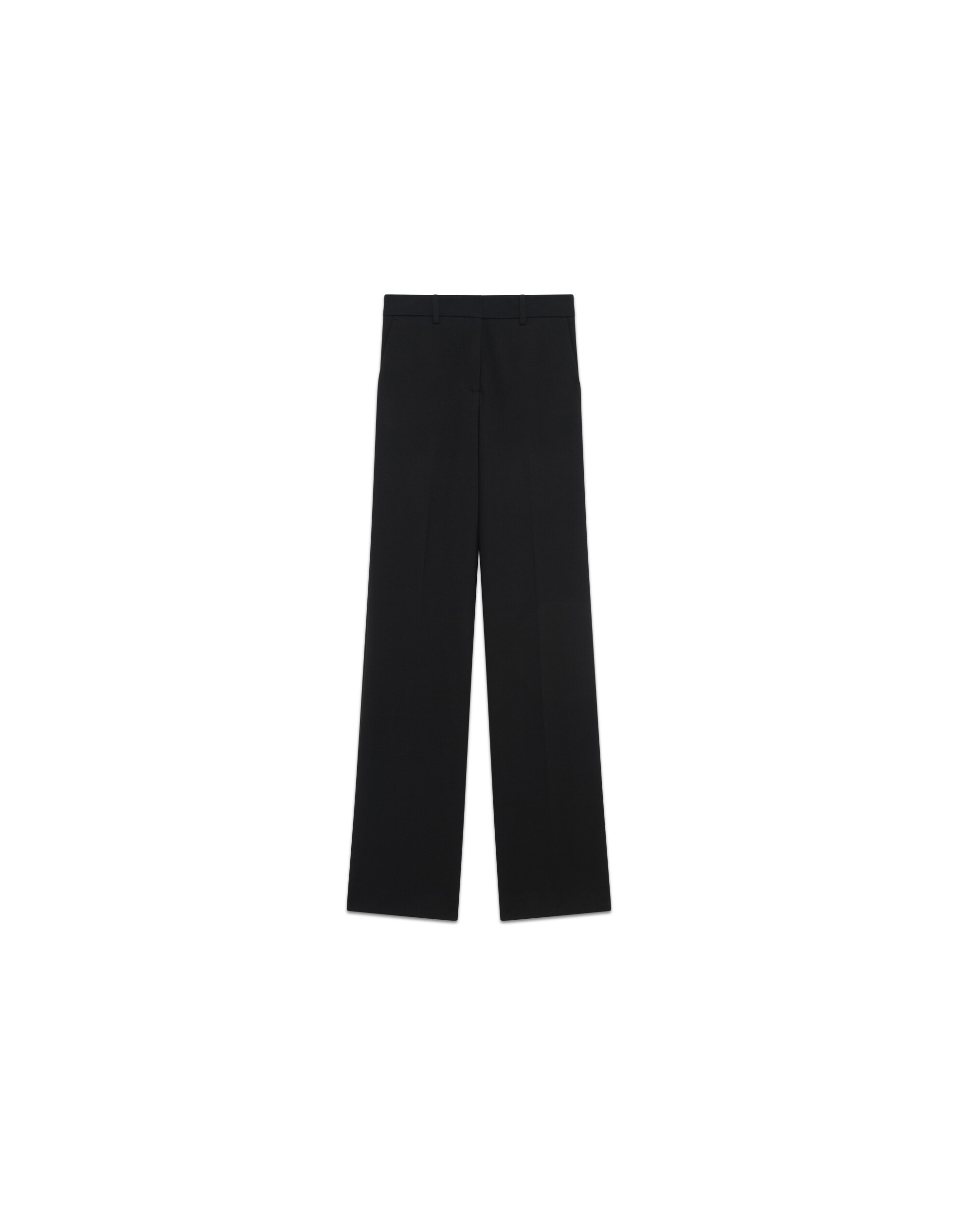 Pantalón de mujer con pinzas de corte recto - Caroll - Negro Negro-4