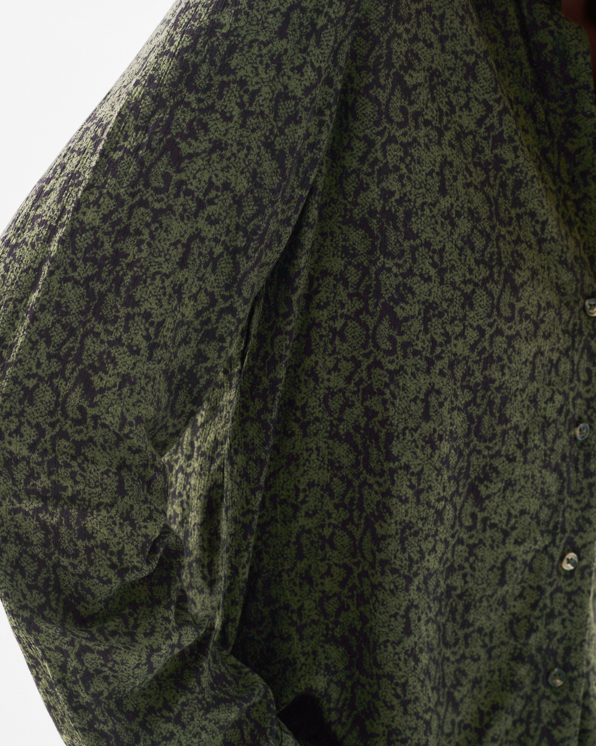 Camisa de mujer con estampado floral - Caroll - Kaki Kaki-3