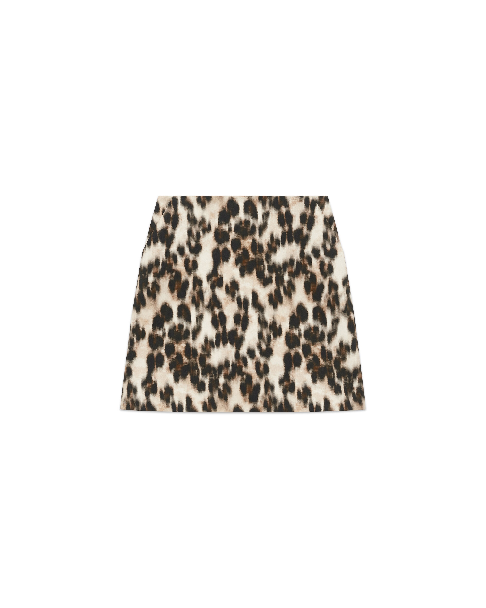 Falda corta con animal print - Caroll - Multicolor Multicolor-4