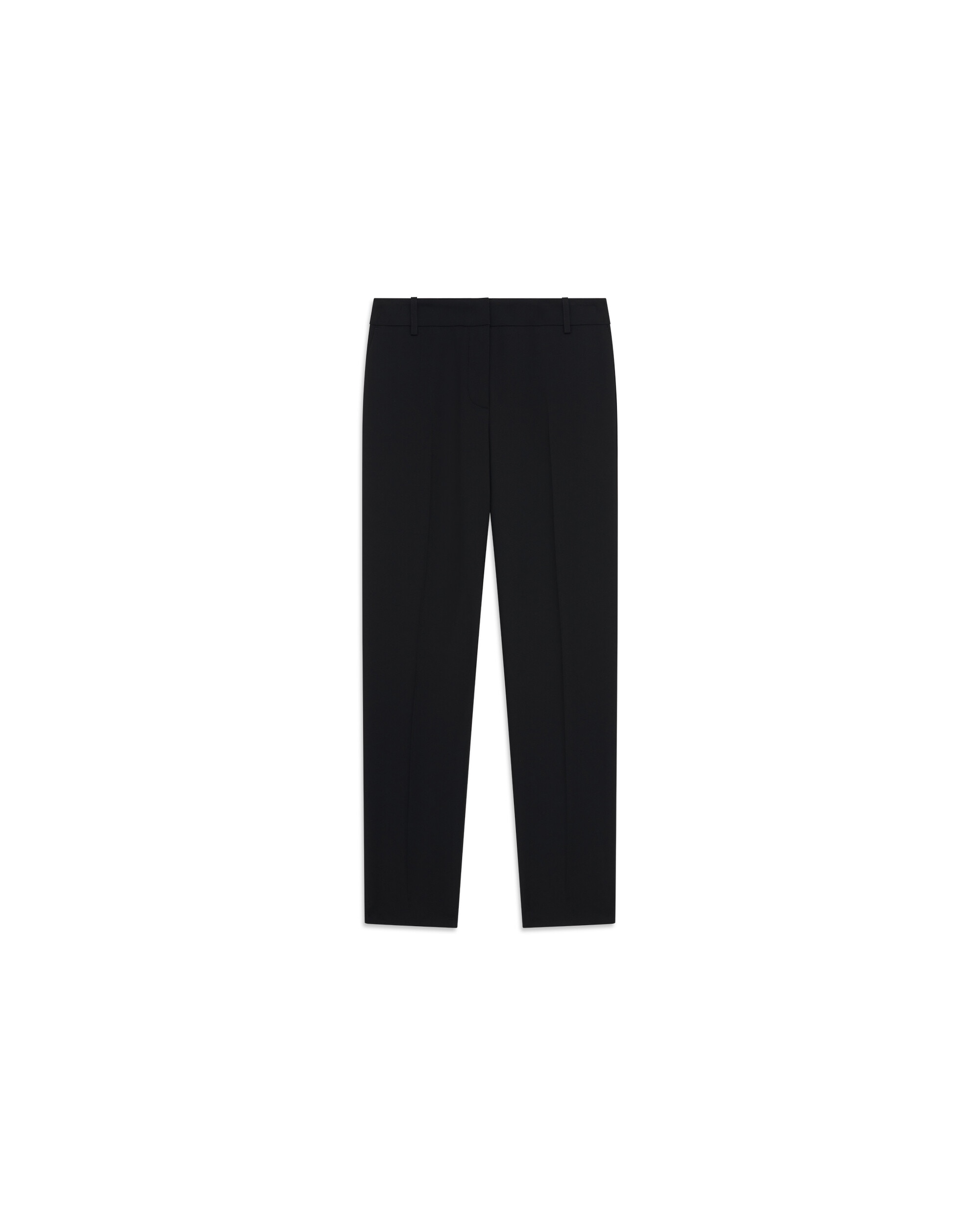 Pantalón de mujer de tiro alto con pinzas - Caroll - Negro Negro-4