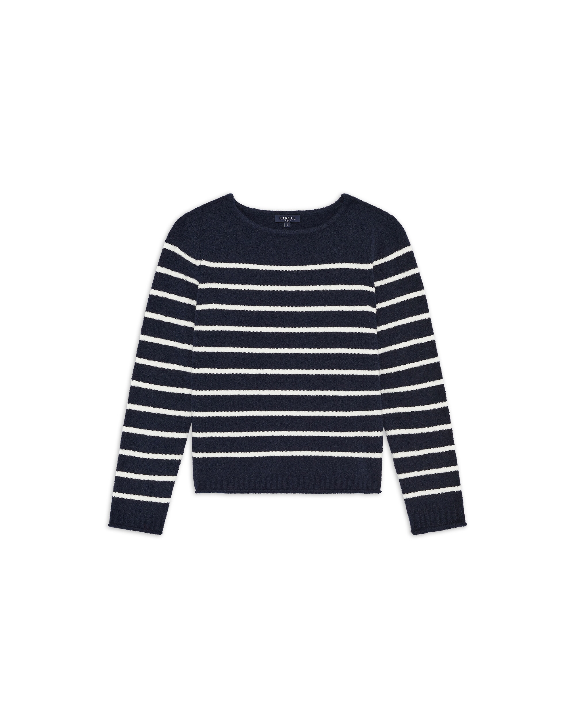 Jersey de mujer con rayas - Caroll - Azul / Blanco Azul / Blanco-4