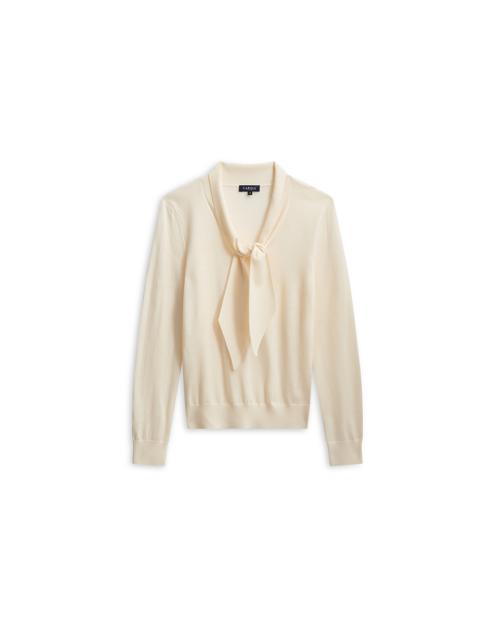Jersey de mujer con lazo - Caroll - Crudo Crudo-4