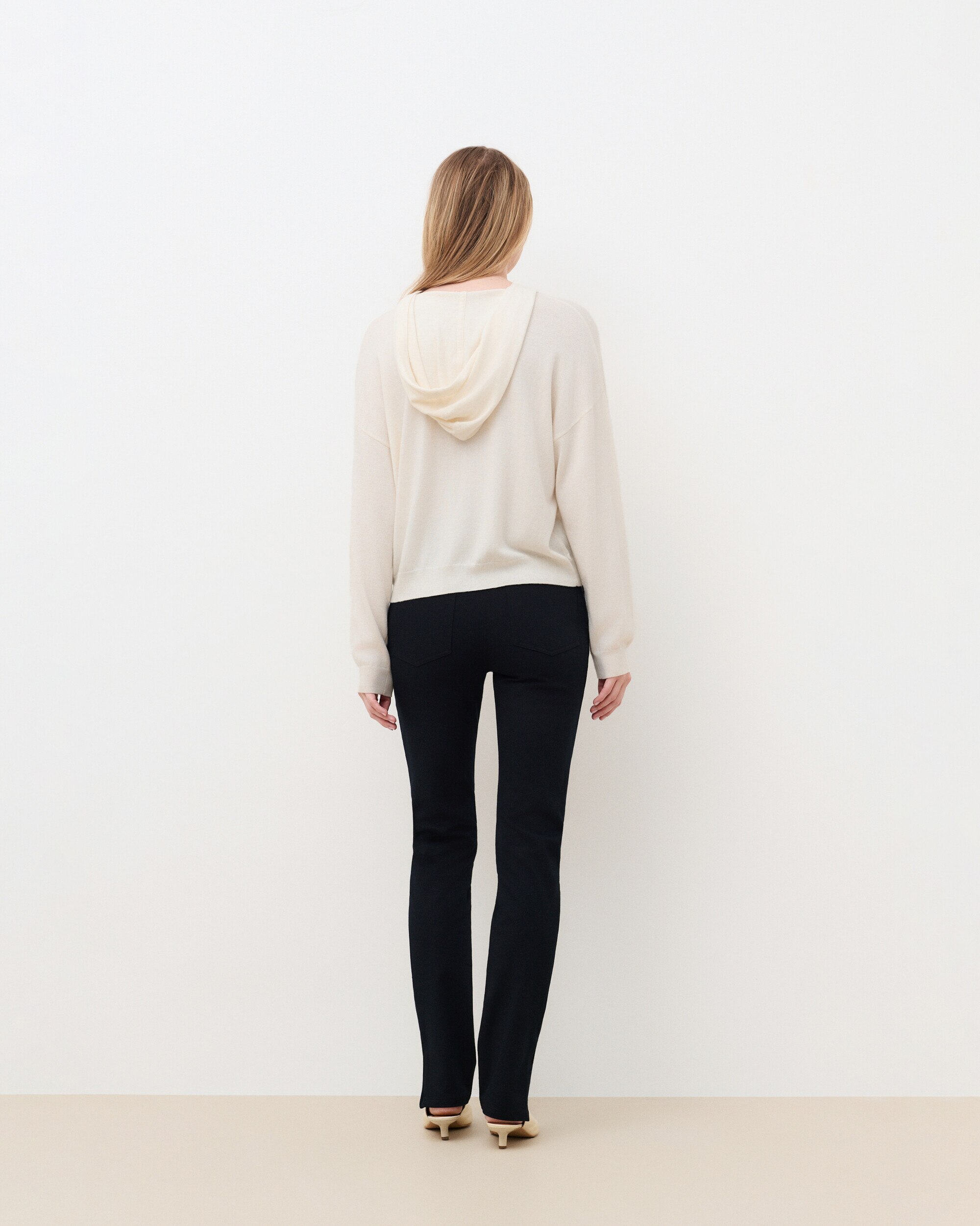 Jersey de mujer con capucha - Caroll - Crudo Crudo-2