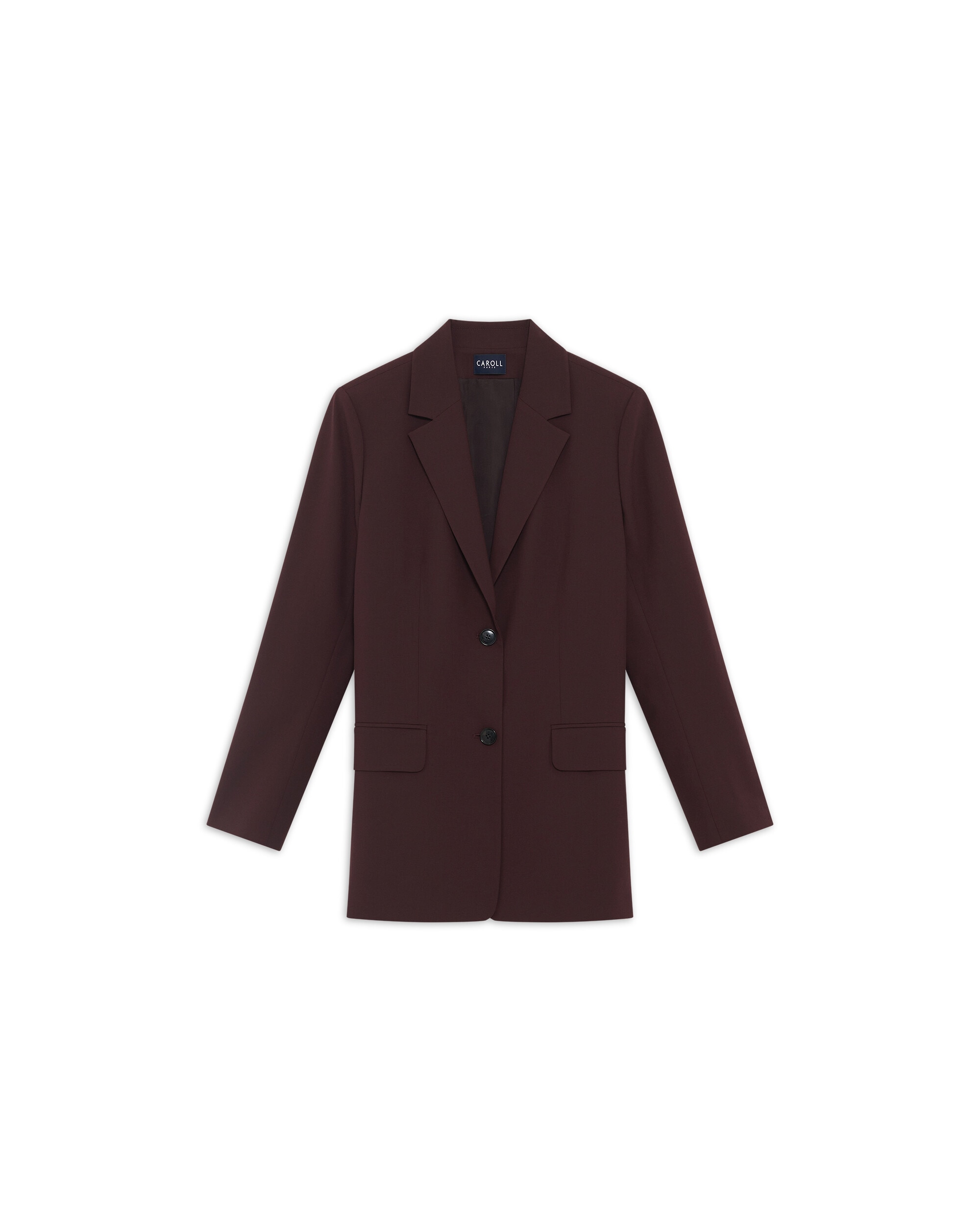 Blazer de mujer oversize - Caroll - Ciruela Ciruela-4