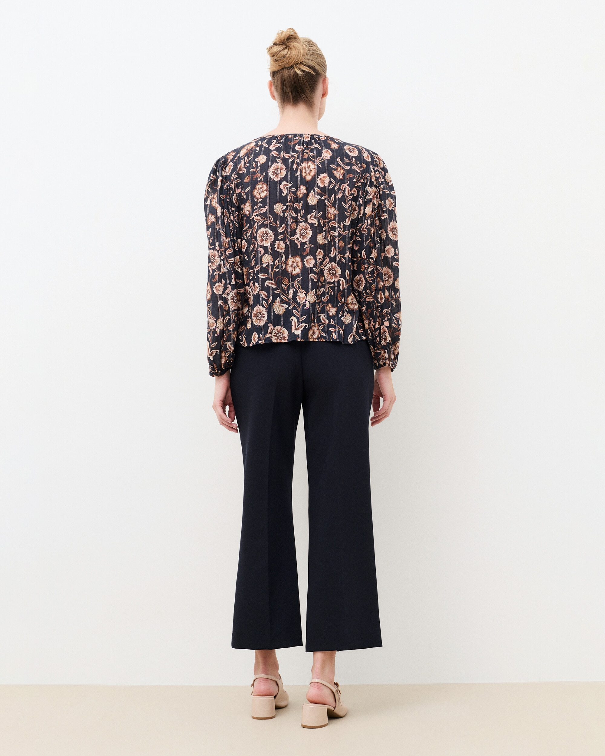 Blusa de mujer con estampado floral - Caroll - Multicolor Multicolor-2