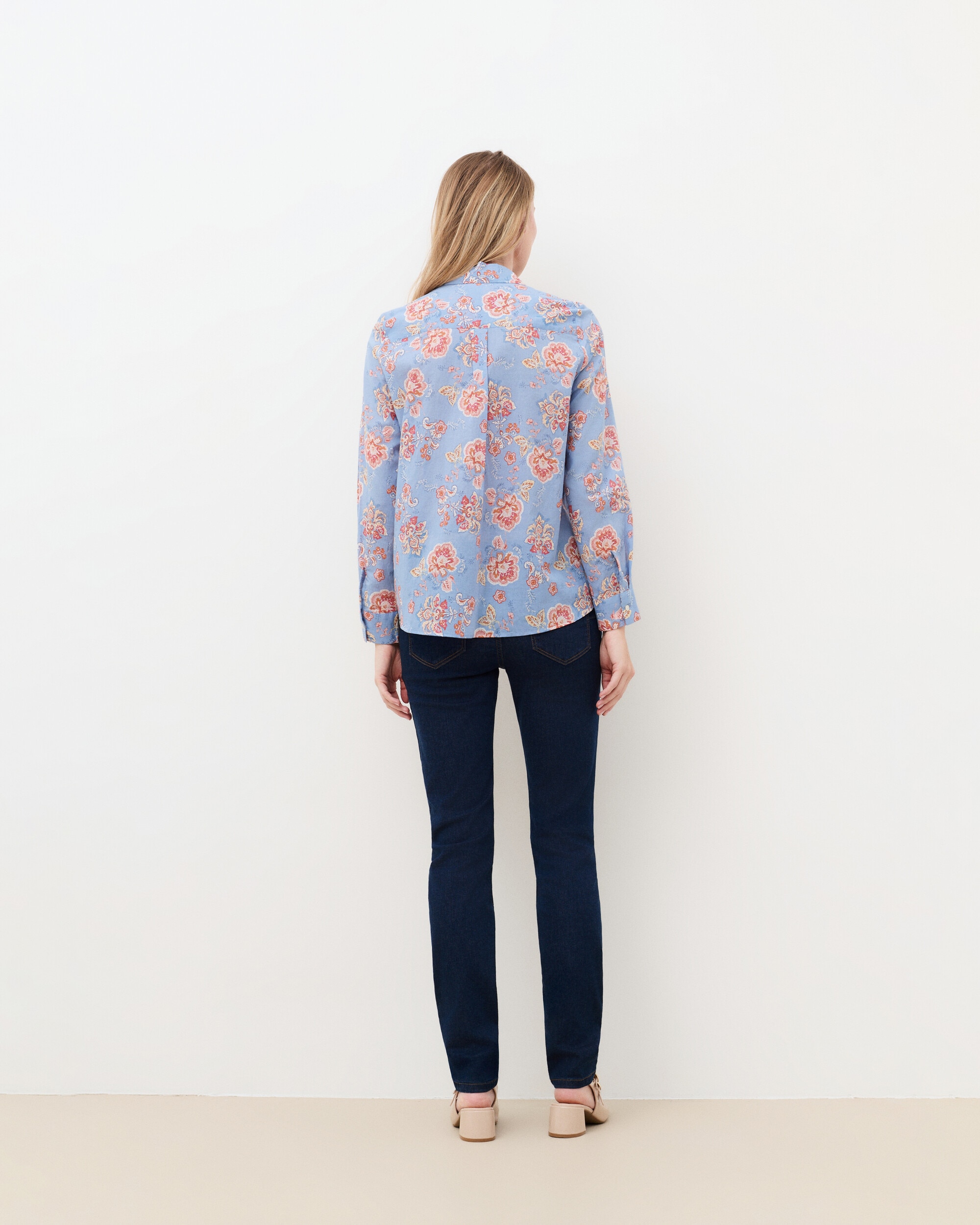 Imagen 2 de Camisa de mujer con estampado de flores - Caroll - Multicolor Multicolor