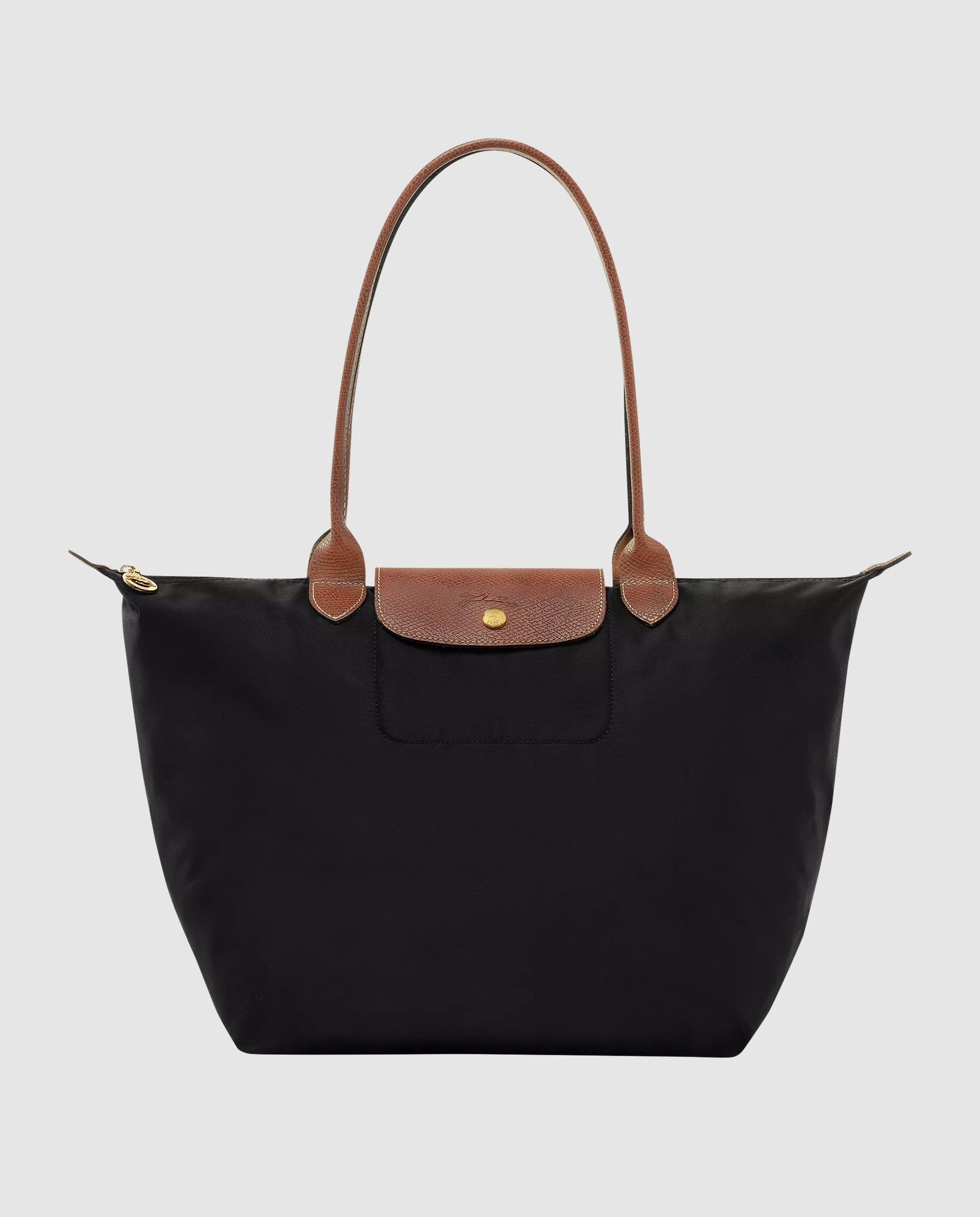 Bolsos de hombro de mujer le pliage original en talla l - Longchamp - Negro Negro-1