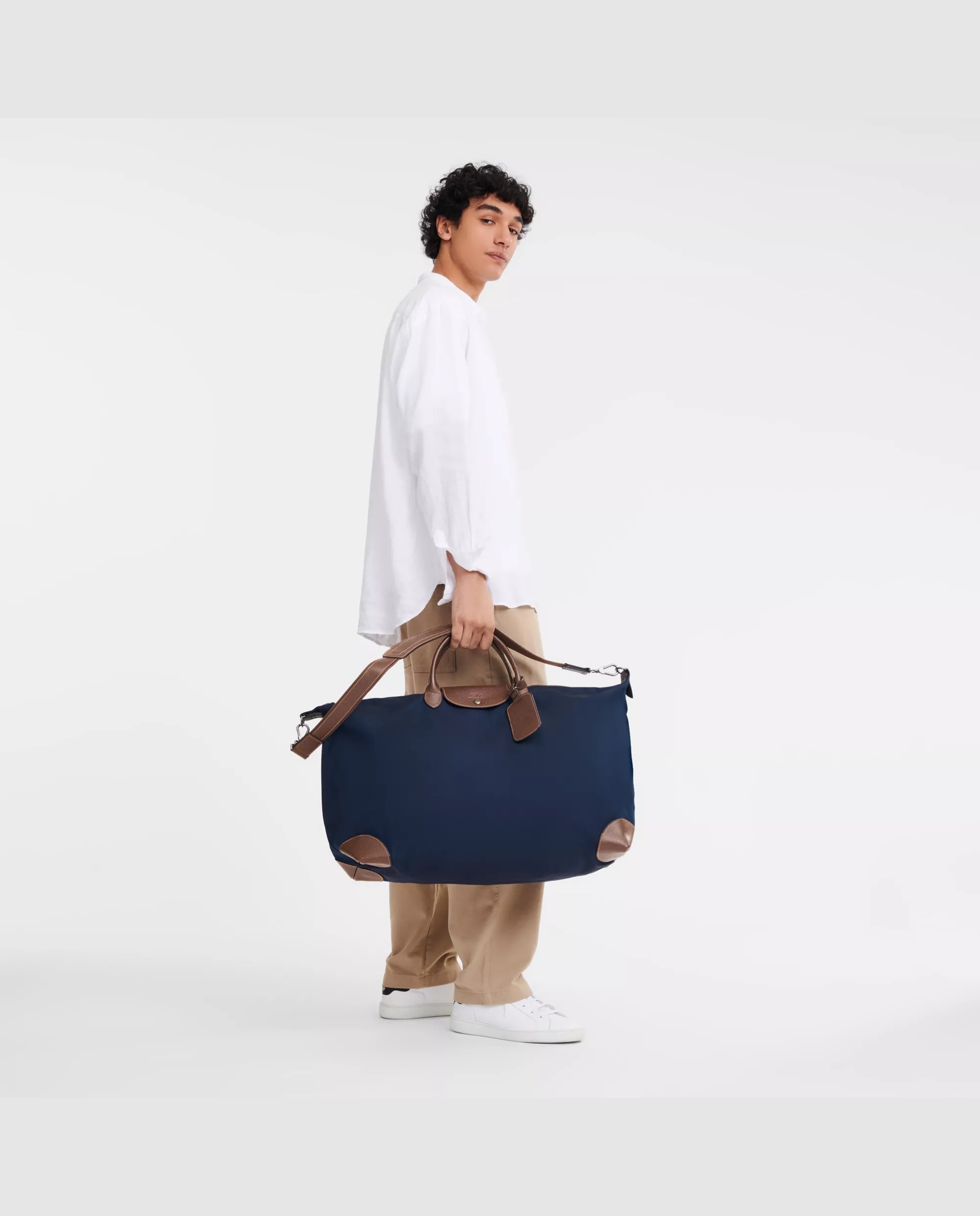 Bolsas de viaje Boxford blanda con capacidad de 30L - Longchamp - Azul marino Azul marino-2