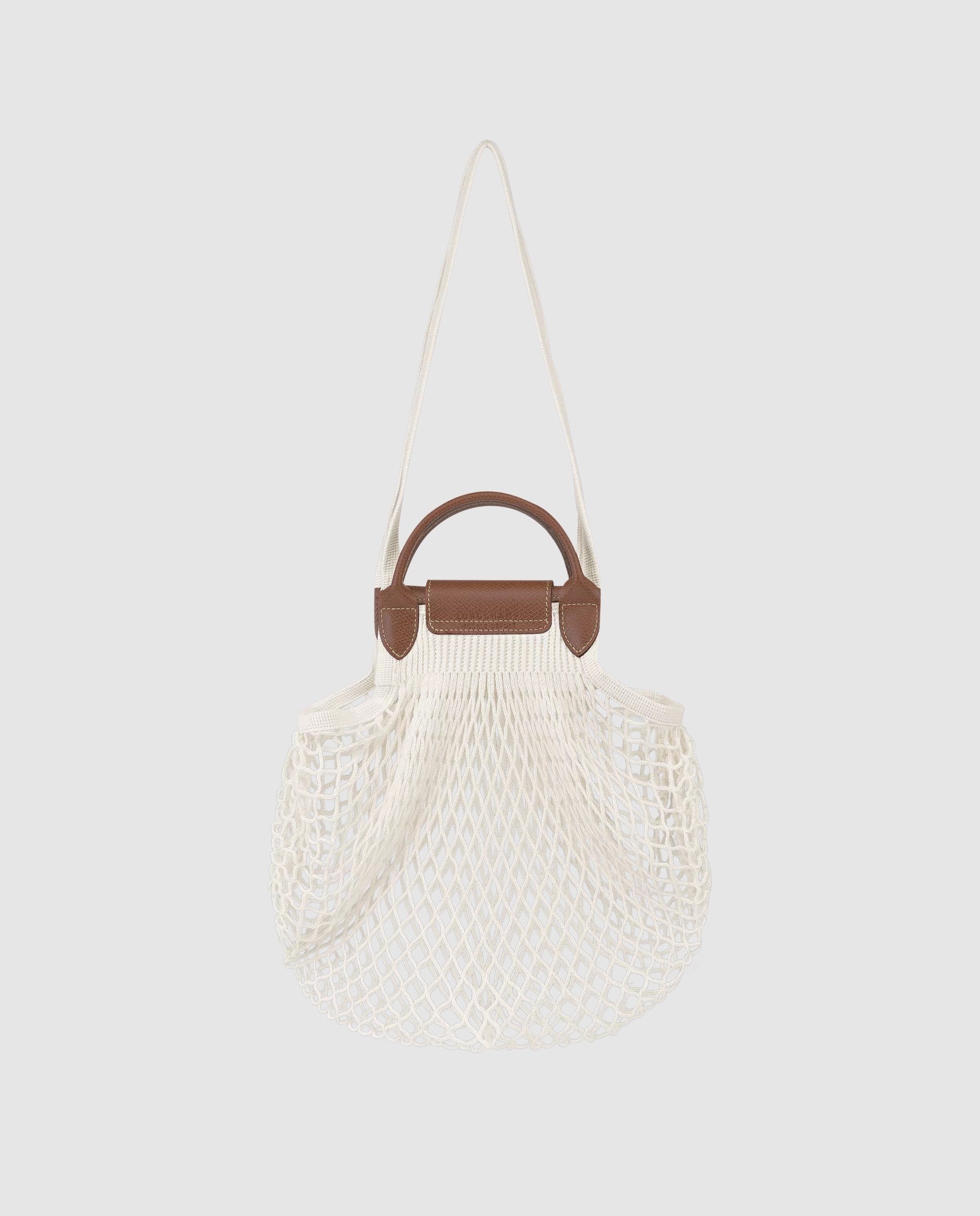Bolsos de hombro de mujer le pliage filet en talla l - Longchamp - Crudo Crudo-3