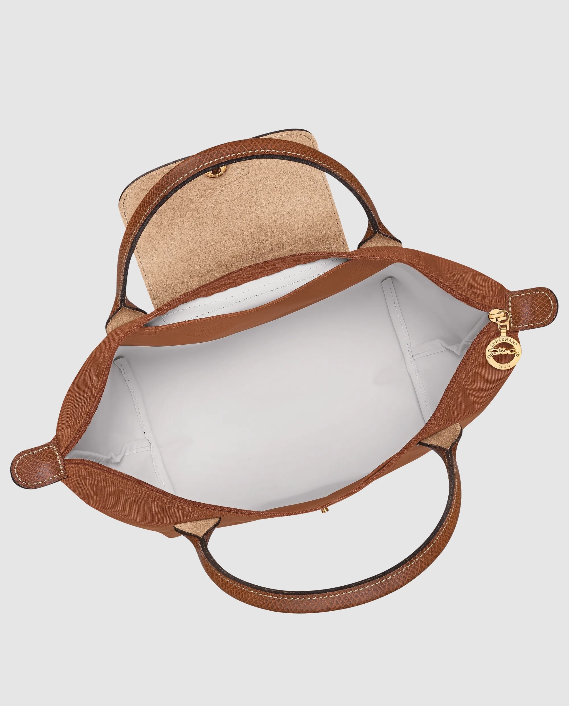 Bolsos de mano de mujer le pliage original en talla s - Longchamp - Marrón claro Marrón claro-4