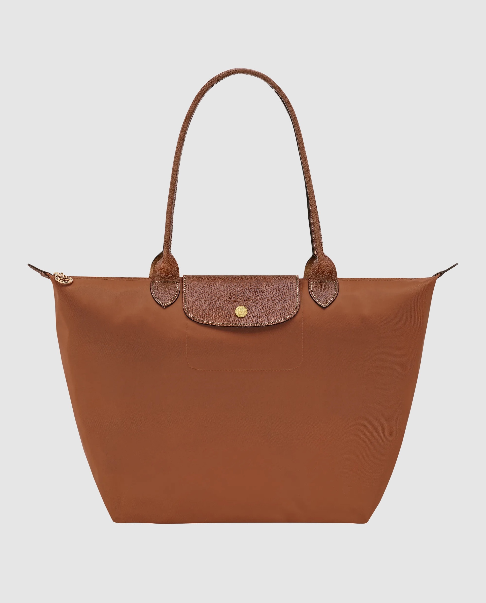 Bolsos de hombro de mujer le pliage original en talla l - Longchamp - Marrón claro Marrón claro-1
