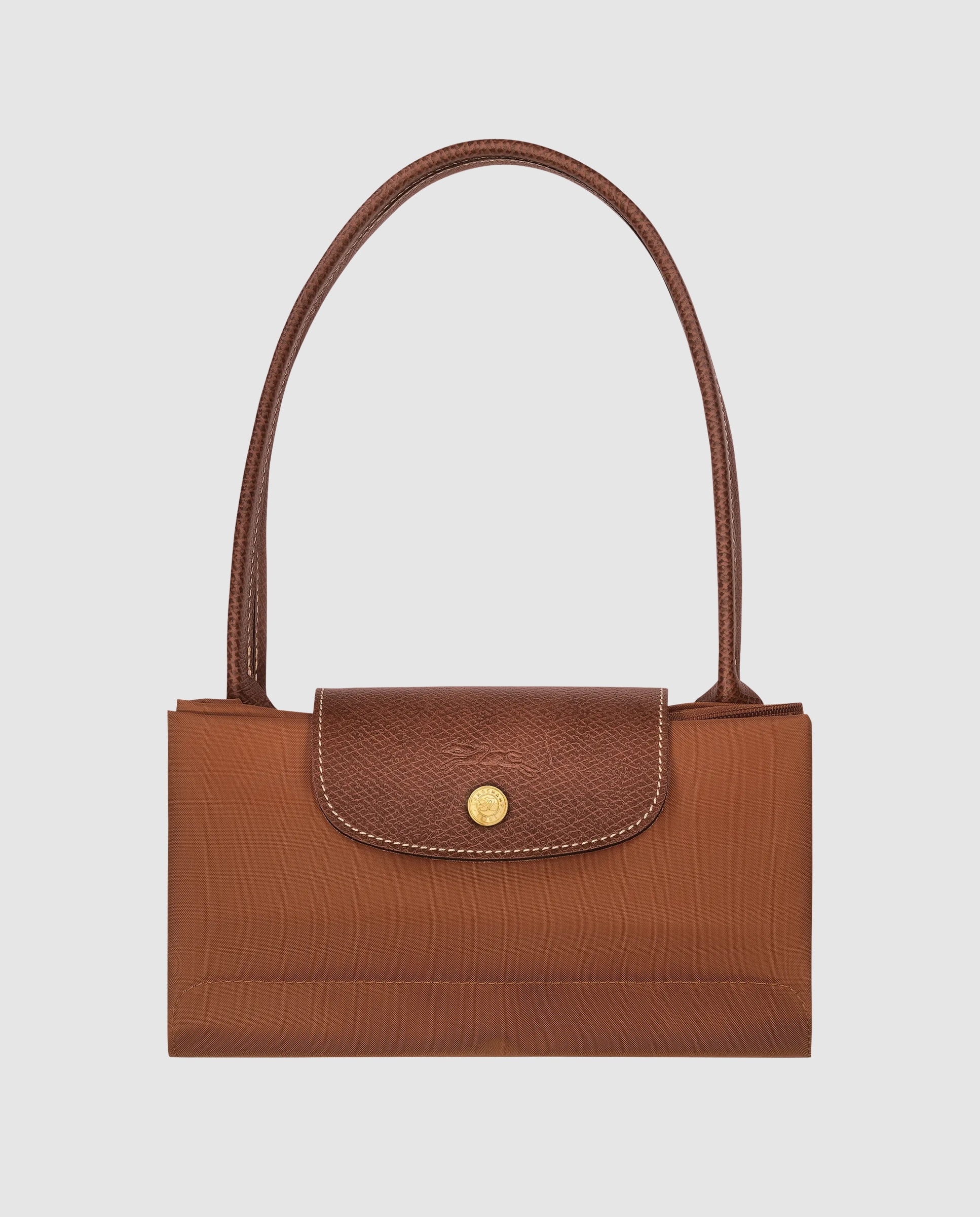 Bolsos de hombro de mujer le pliage original en talla l - Longchamp - Marrón claro Marrón claro-7