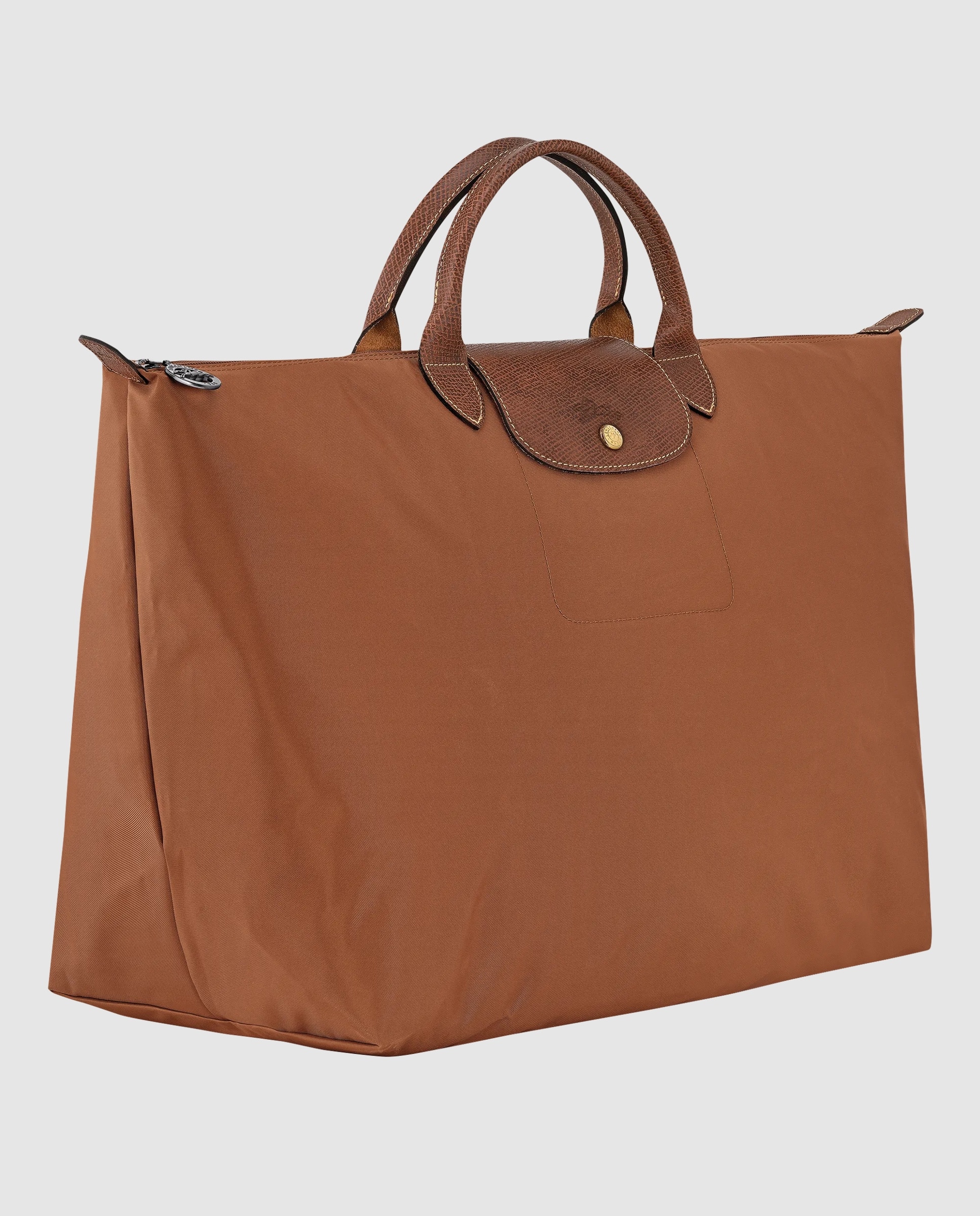 Bolso Le Pliage Original blanda con capacidad de 30L - Longchamp - Marrón claro Marrón claro-3