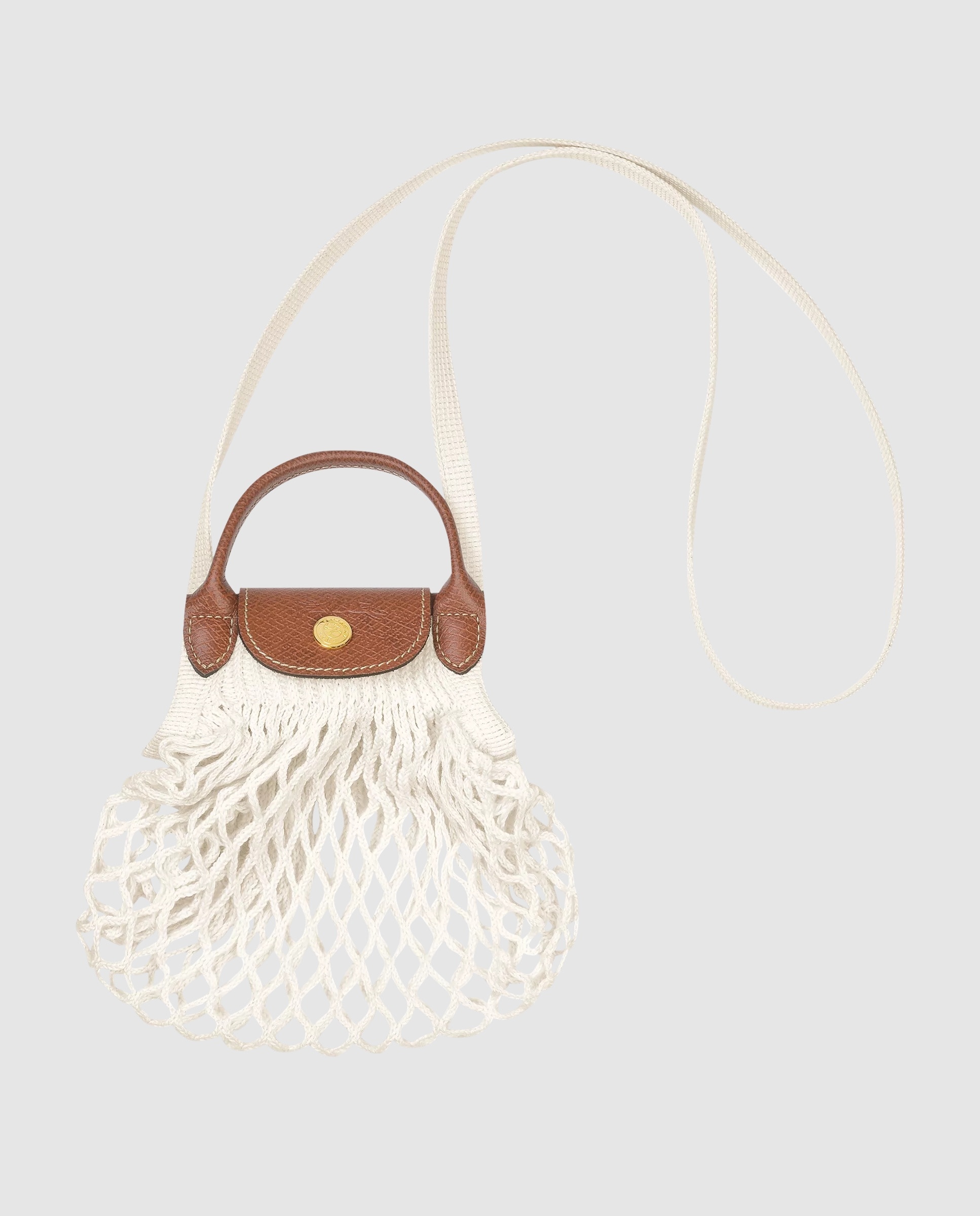 Bolsos pequeños de mujer le pliage filet en talla xs - Longchamp - Crudo Crudo-1