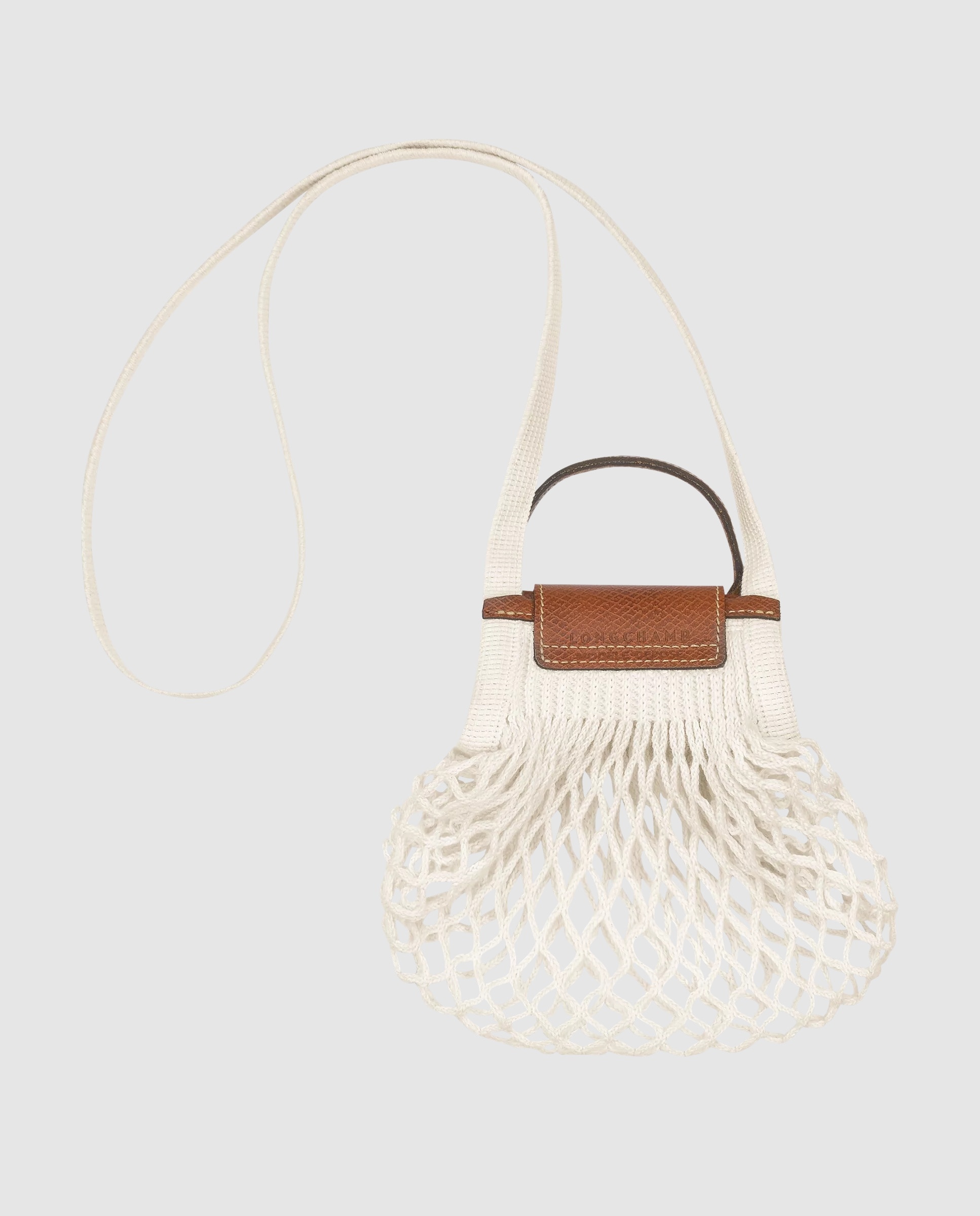 Bolsos pequeños de mujer le pliage filet en talla xs - Longchamp - Crudo Crudo-4