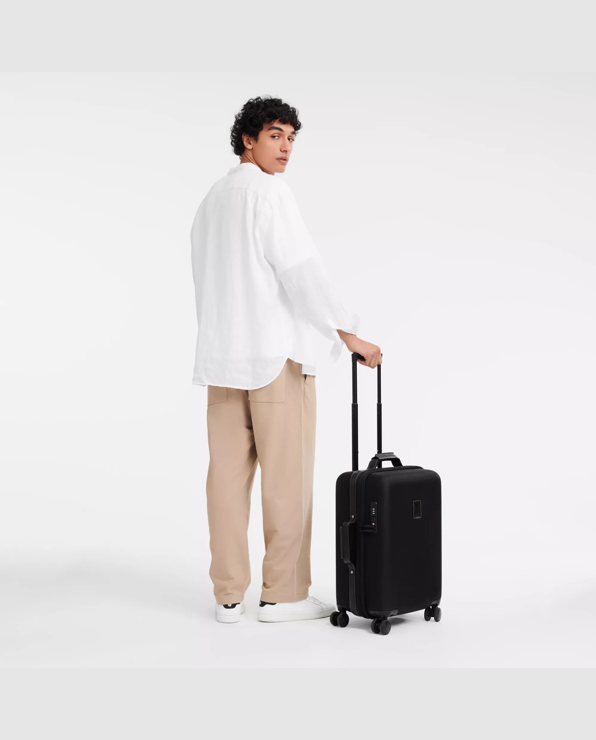 Maletas Boxford rígida con capacidad hasta de 34L - Longchamp - Negro Negro-2