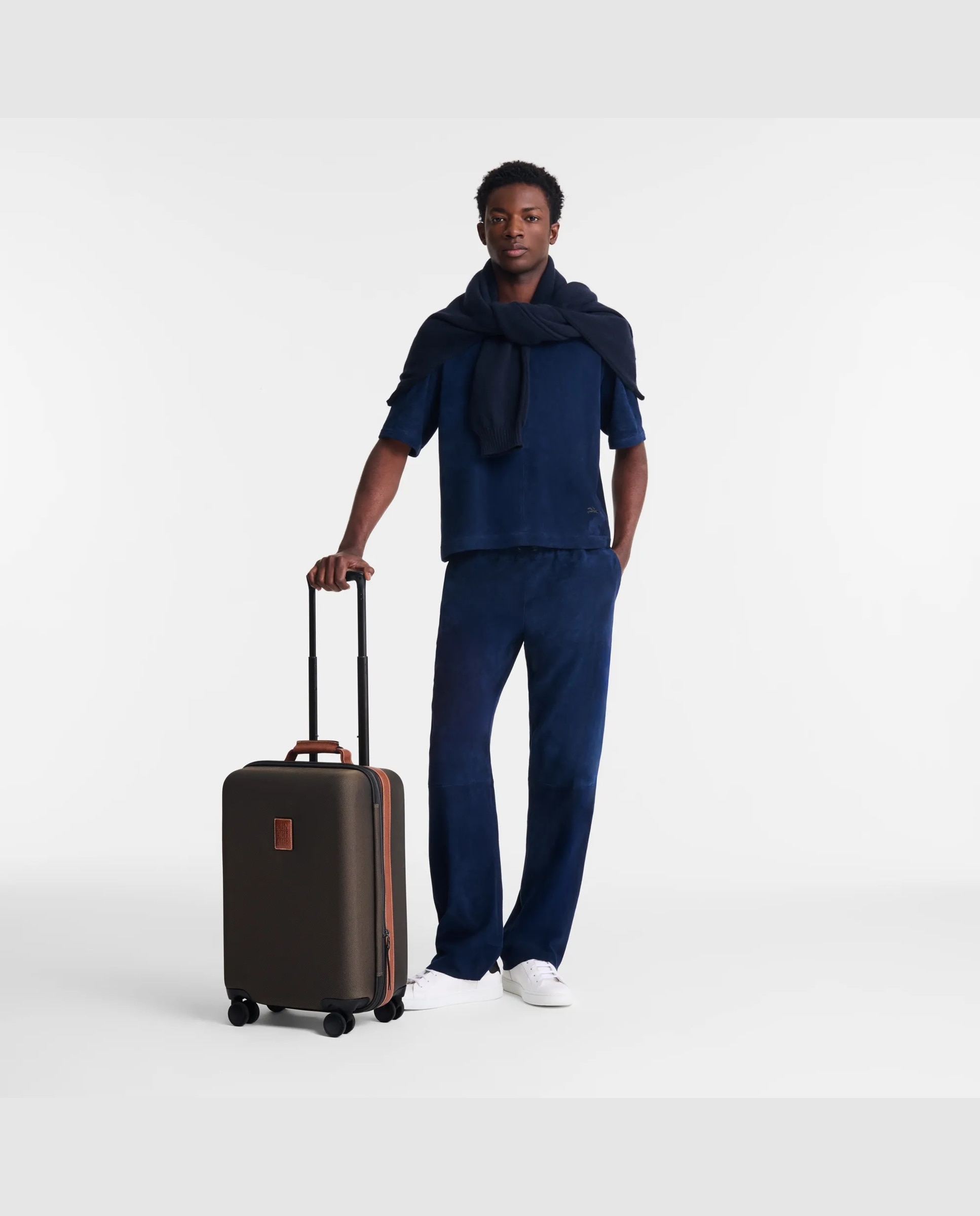 Maletas Boxford rígida con capacidad hasta de 34L - Longchamp - Marrón Marrón-2