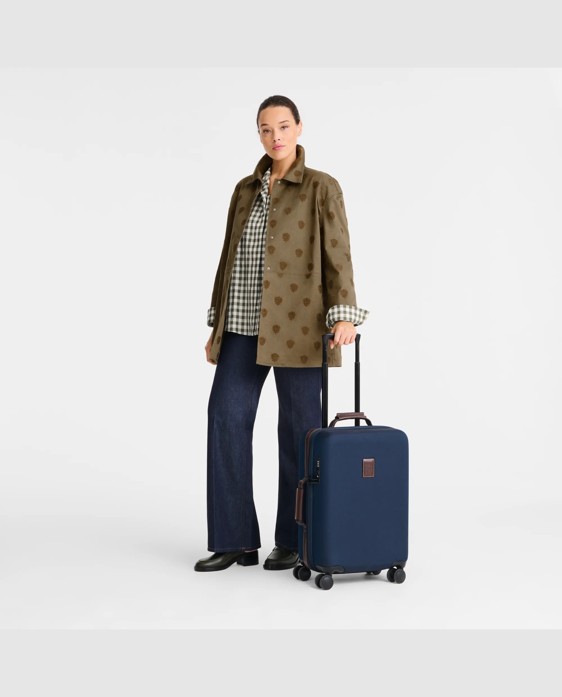 Maletas Boxford rígida con capacidad hasta de 34L - Longchamp - Azul marino Azul marino-2