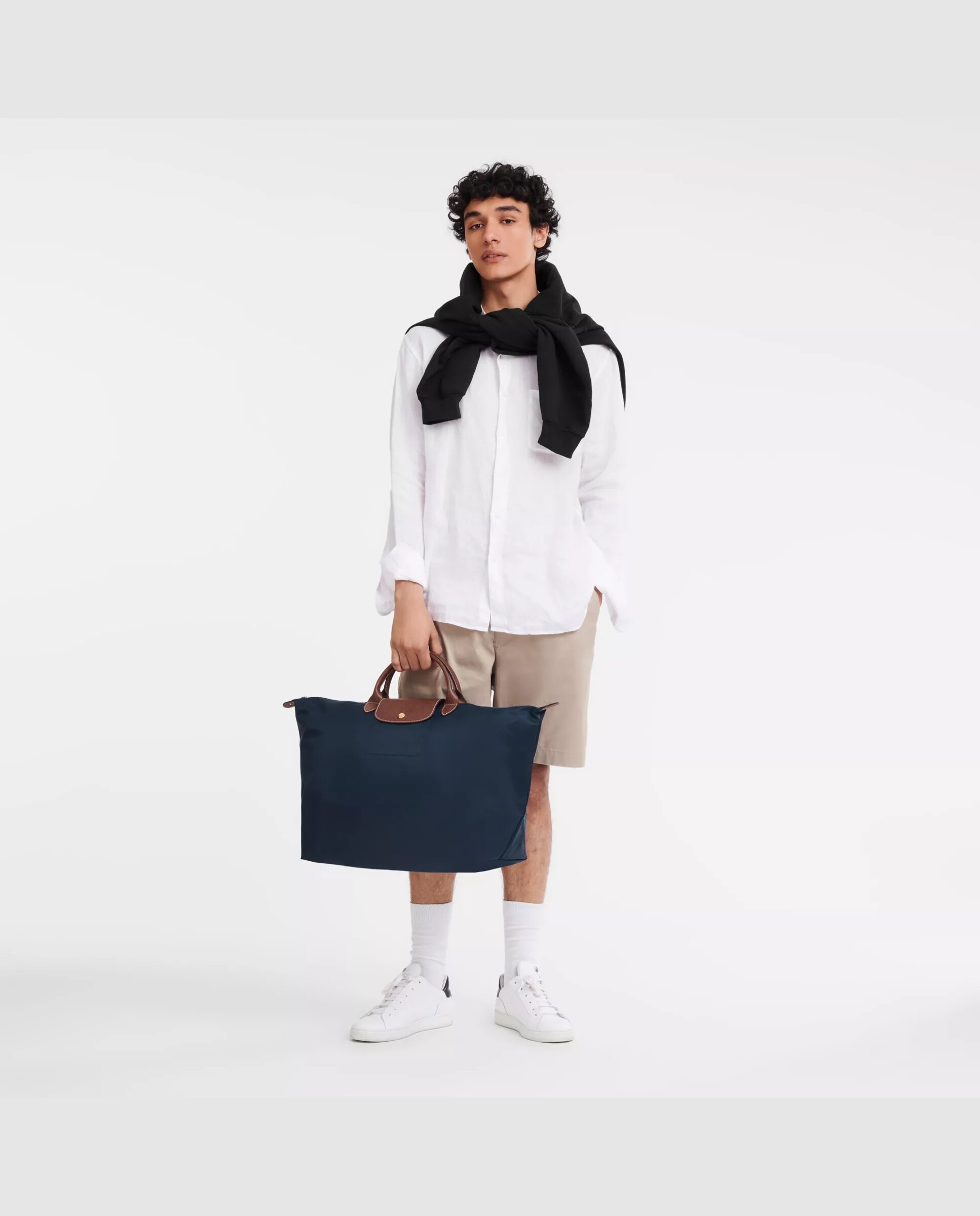 Bolsas de viaje Le Pliage Original blanda con capacidad de 30L - Longchamp - Azul marino Azul marino-2