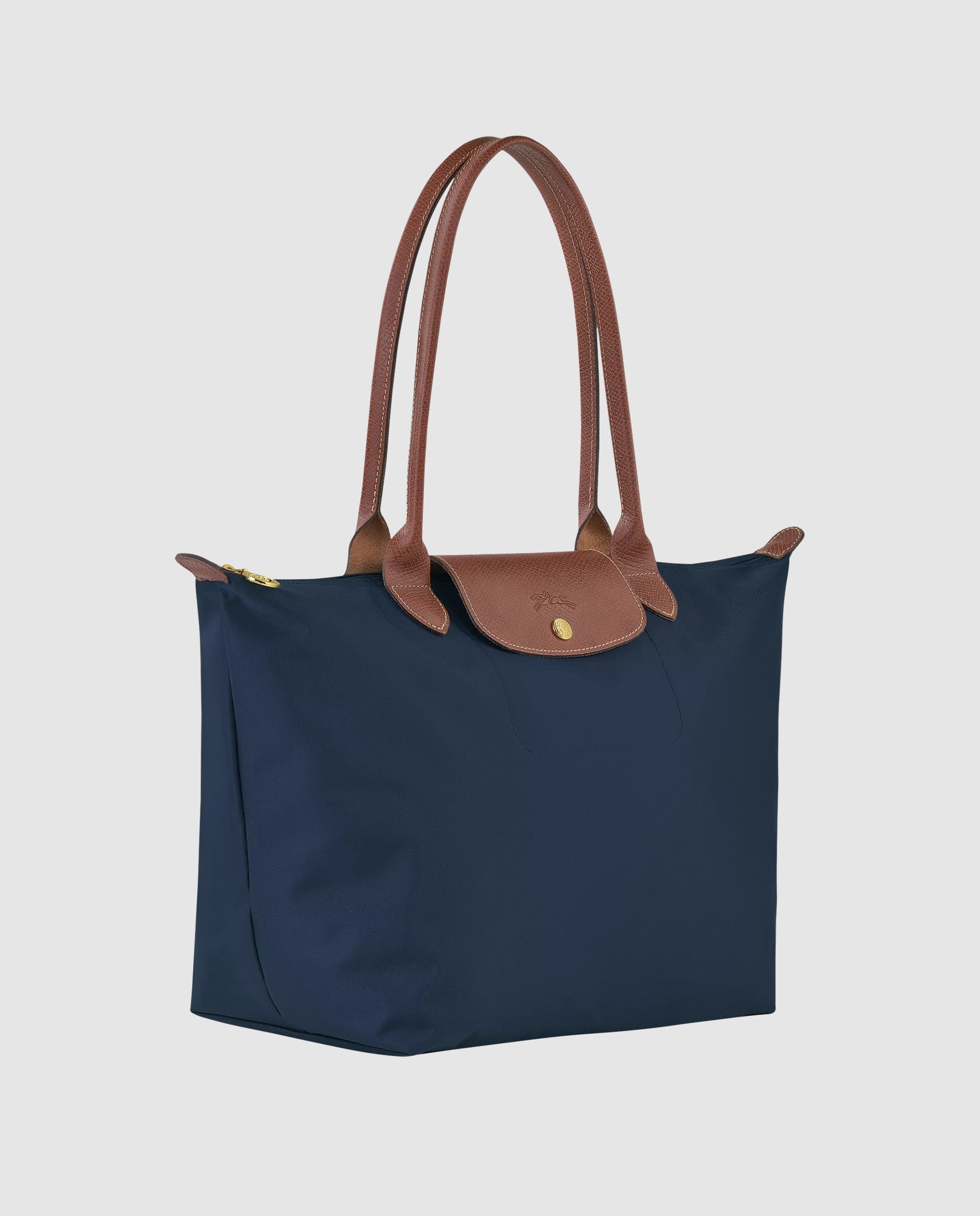 Bolsos de hombro de mujer le pliage original en talla l - Longchamp - Azul marino Azul marino-3