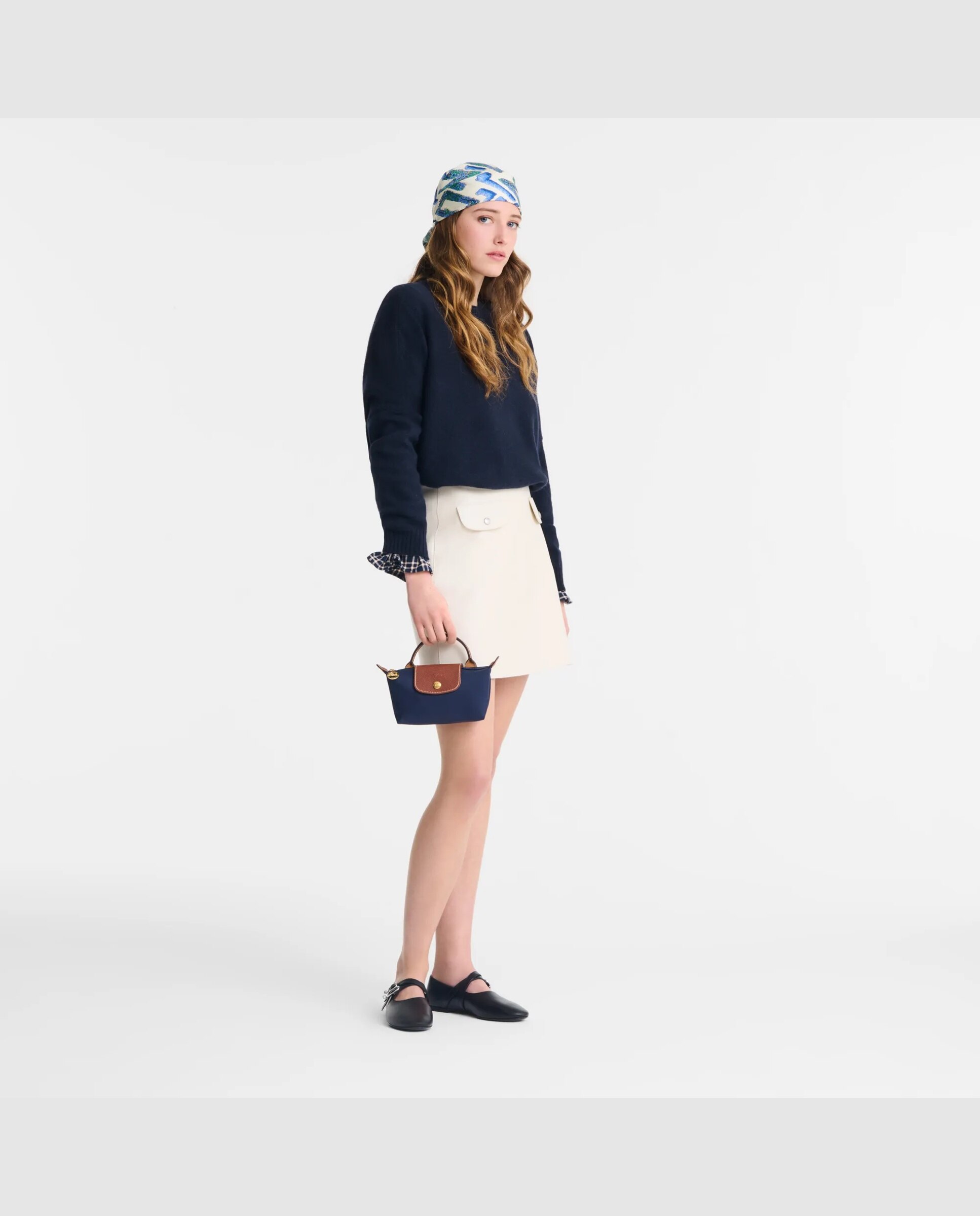 Bolsos pequeños de mujer le pliage original - Longchamp - Azul marino Azul marino-2