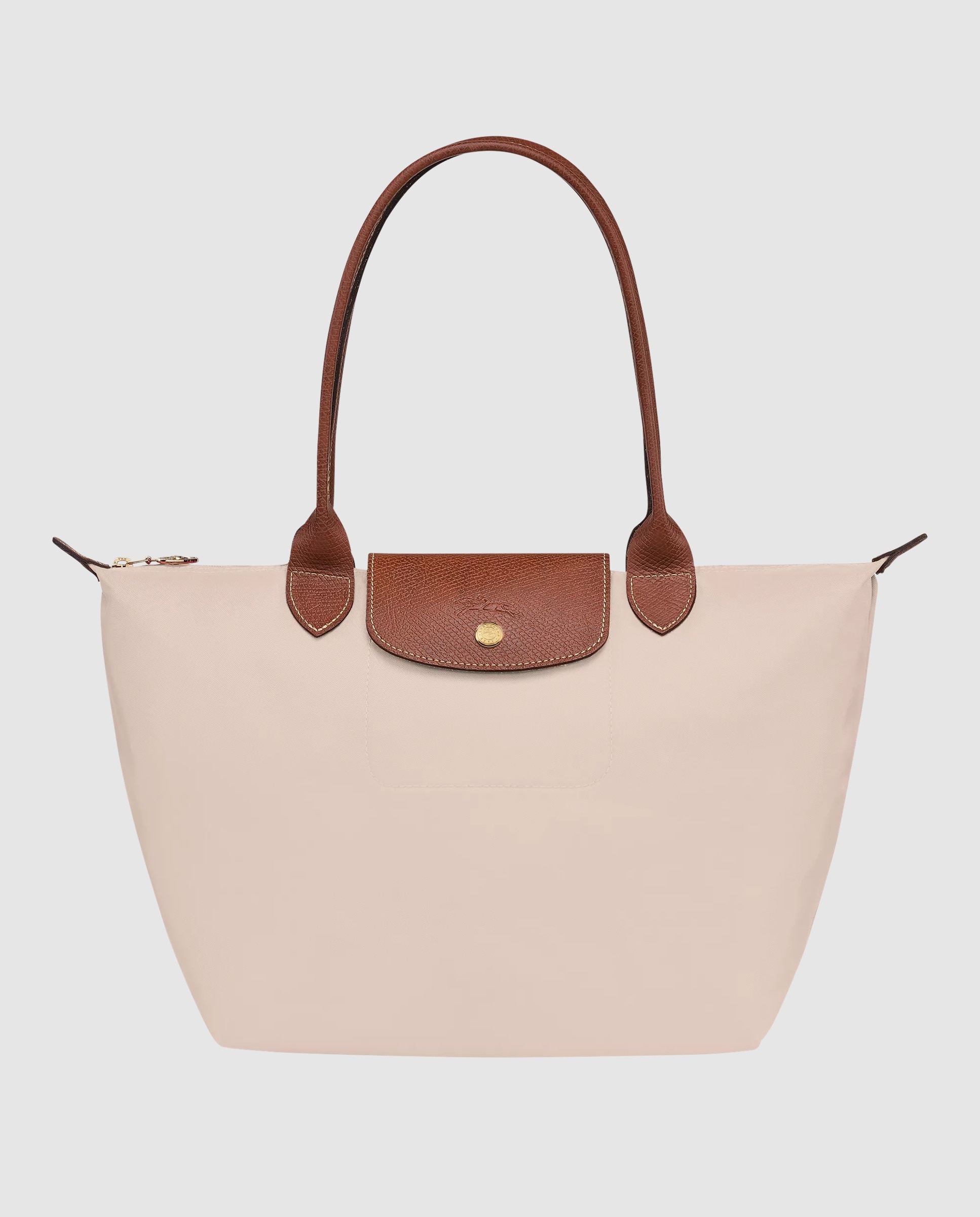 Bolsos de hombro de mujer le pliage original en talla m - Longchamp - Beige Beige-1