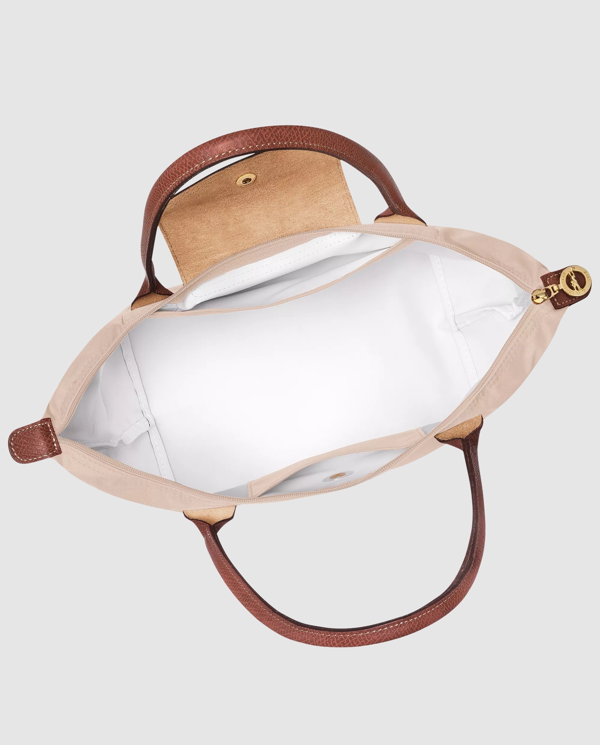 Bolsos de hombro de mujer le pliage original en talla m - Longchamp - Beige Beige-5