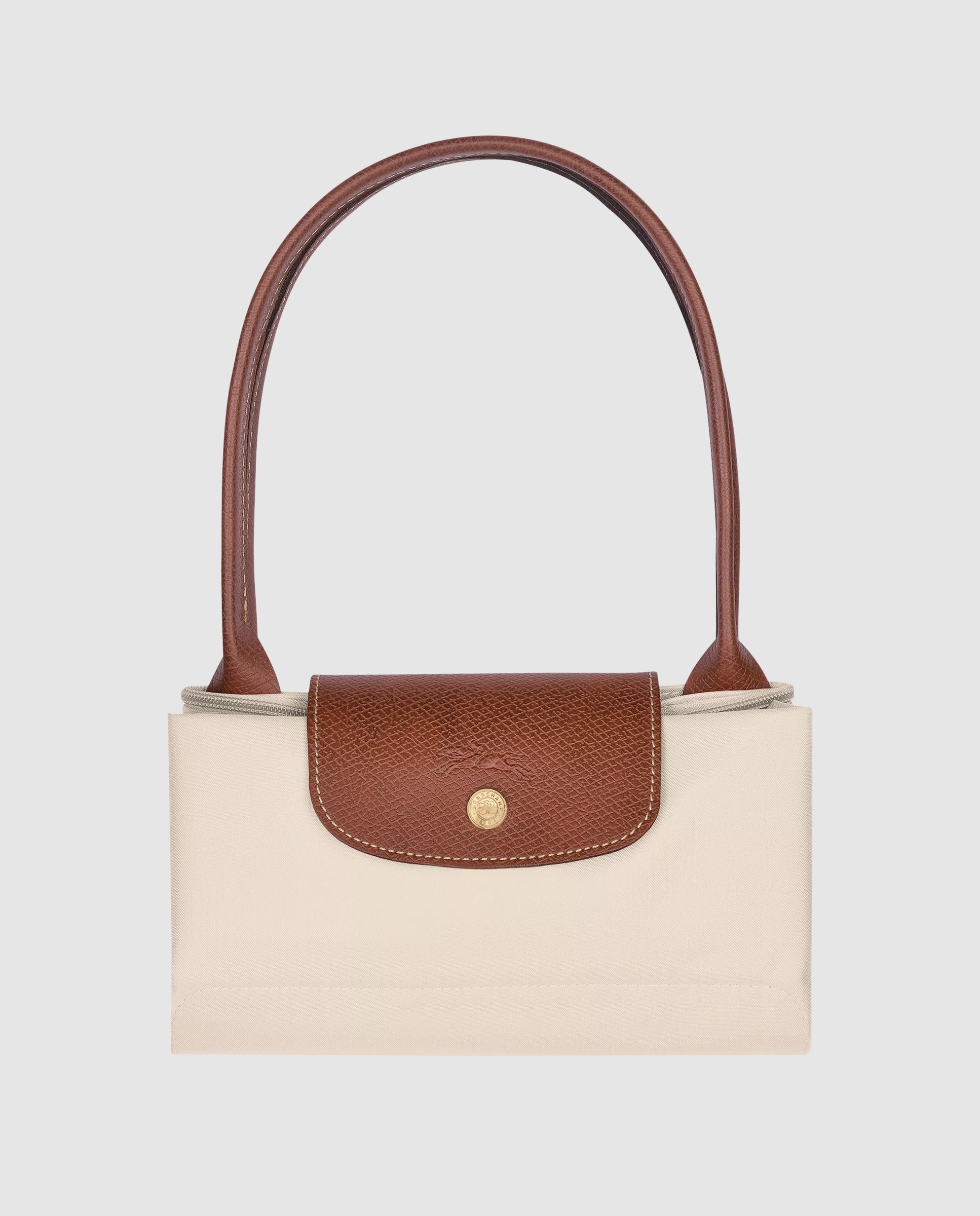 Bolsos de hombro de mujer le pliage original en talla m - Longchamp - Beige Beige-6